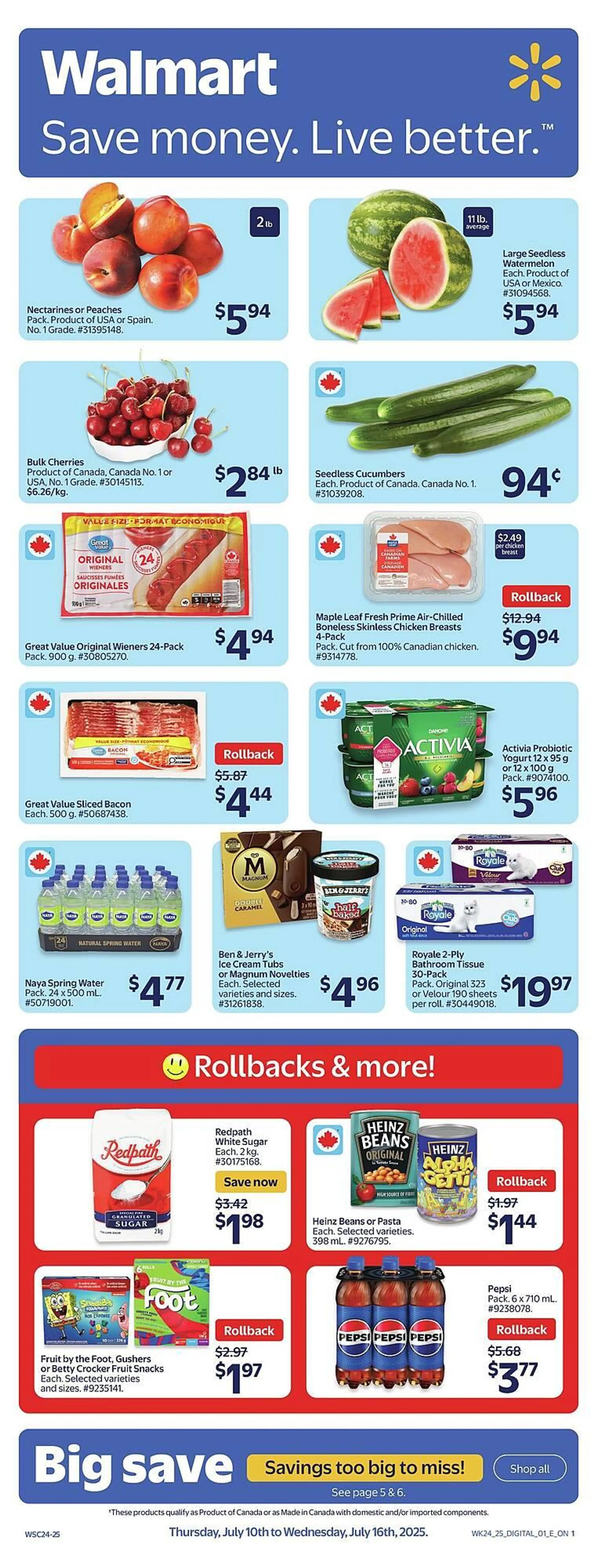 Walmart flyer - 1