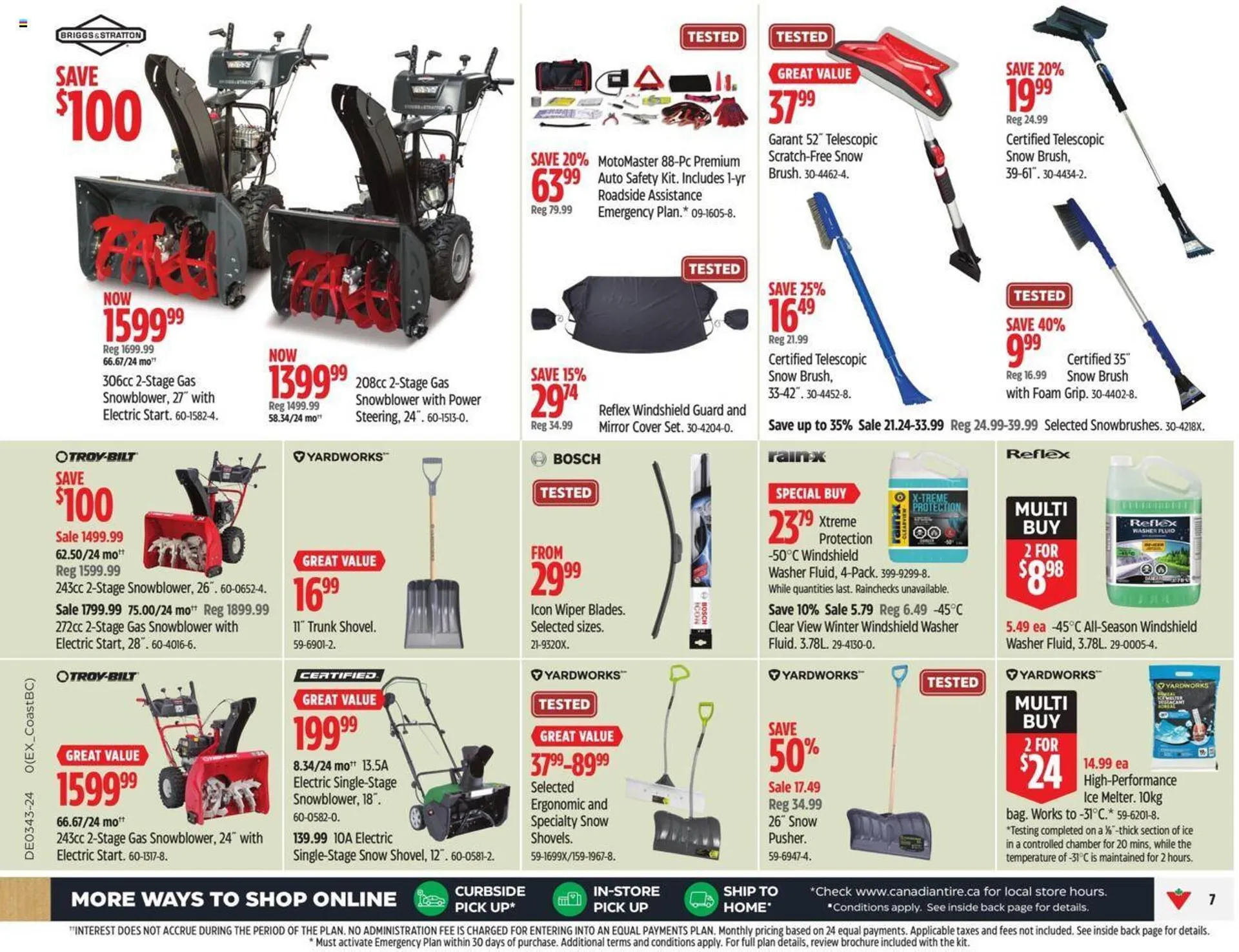 Canadian Tire flyer from October 18 to October 24 2024 - flyer page 15