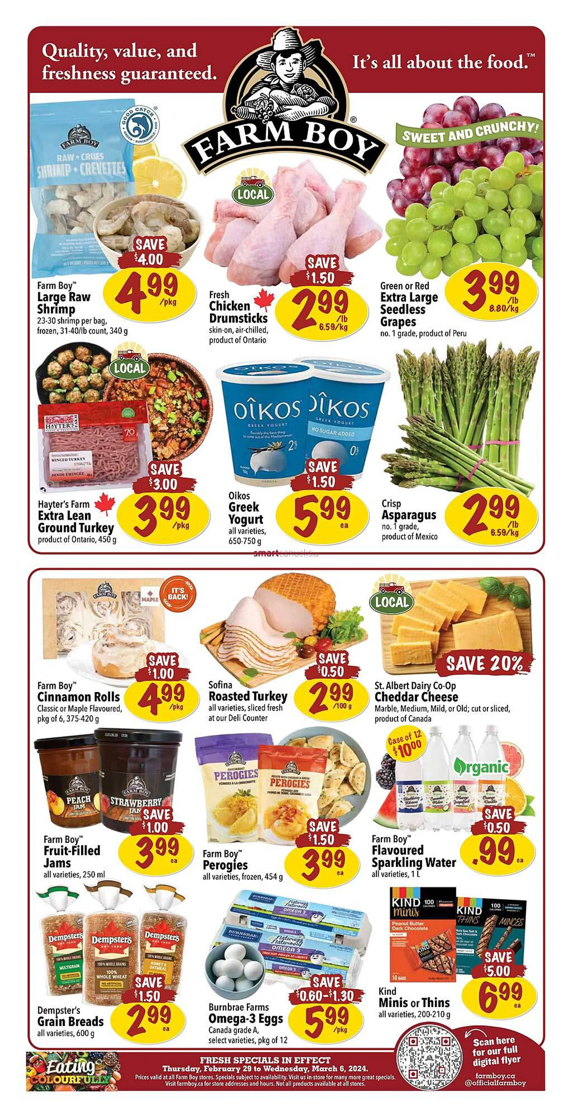 Farm Boy flyer from February 29 to March 6 2024 - flyer page 1