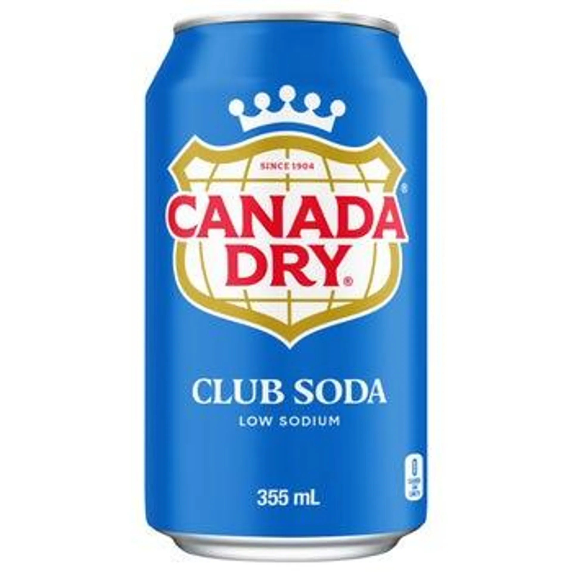 Canada Dry Club Soda 355 mL 24-pack