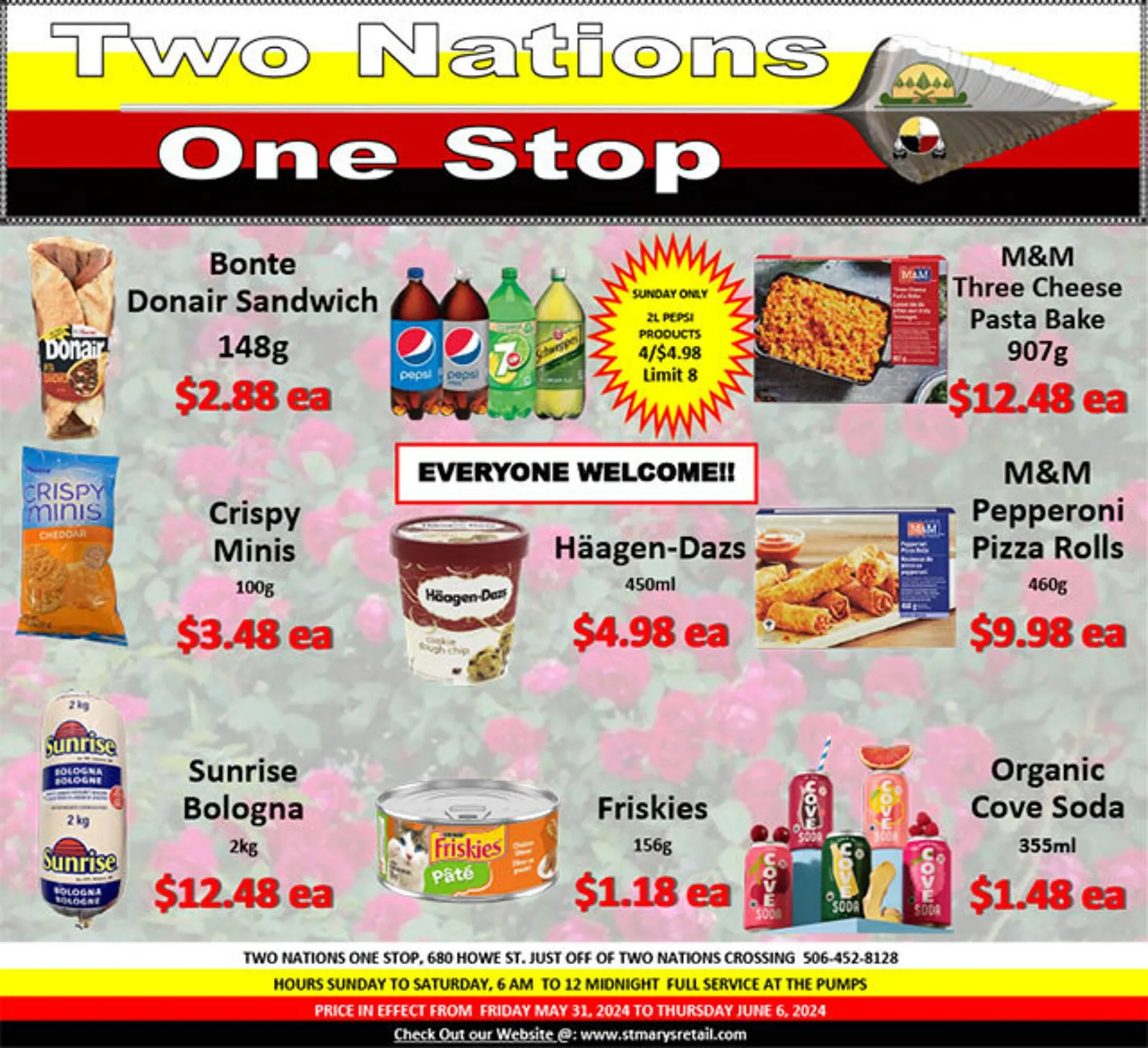 Two Nations One Stop flyer - 1