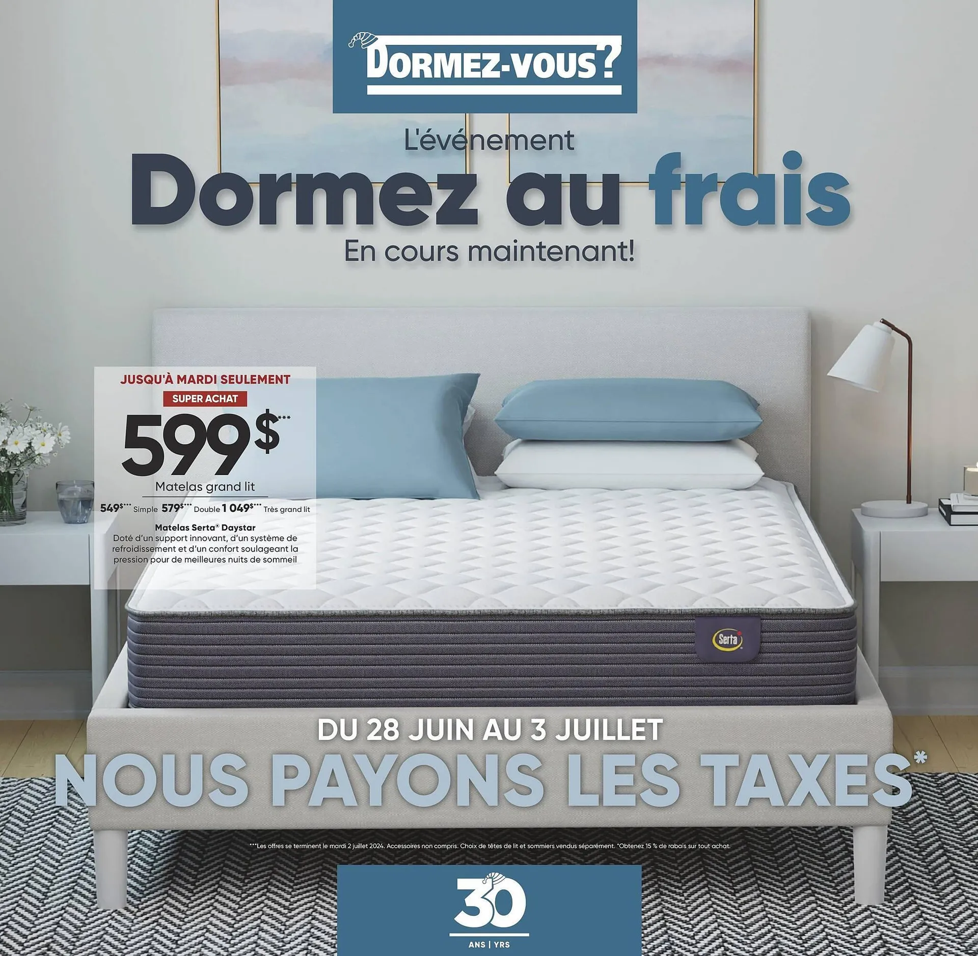 Dormez Vous flyer - 1