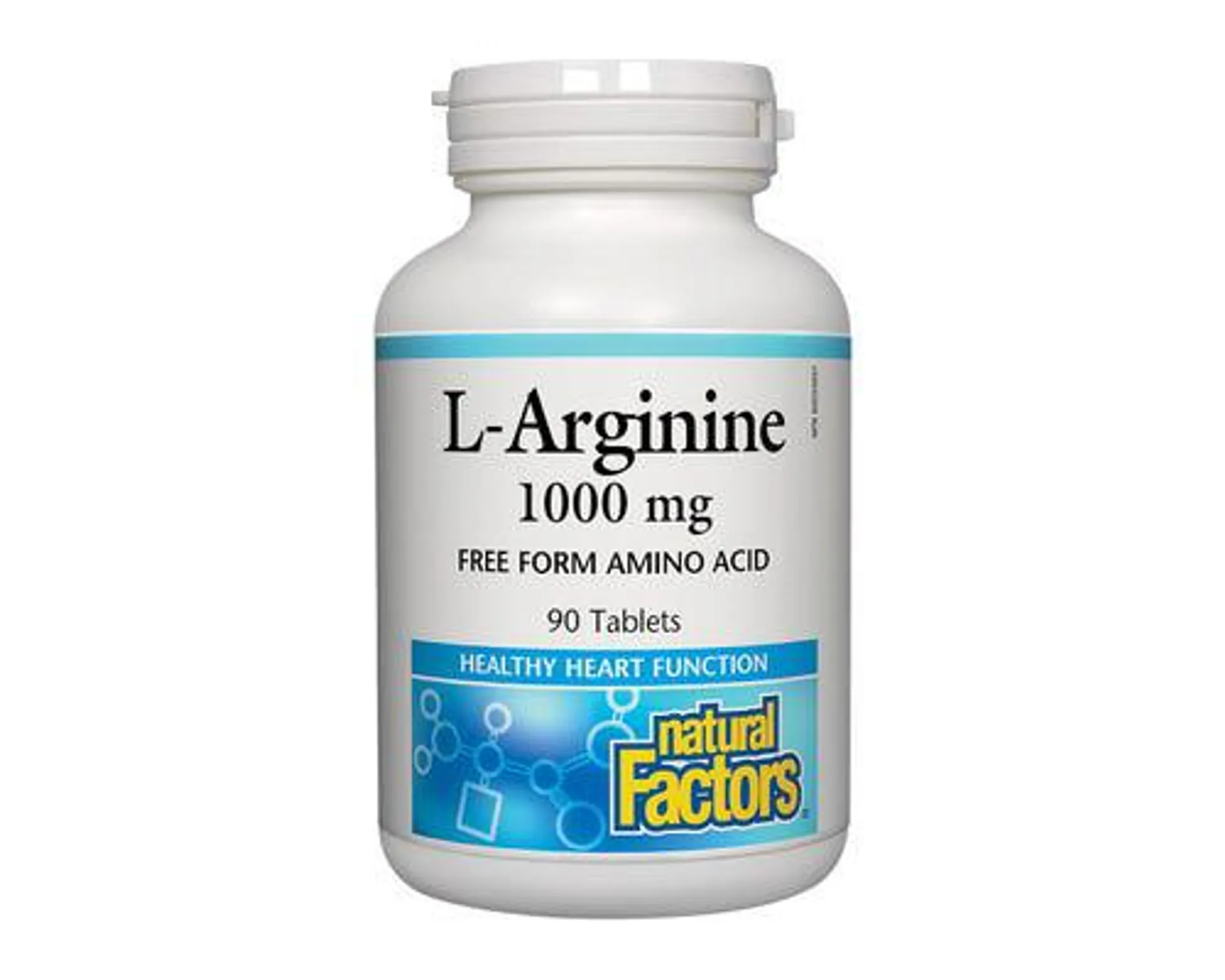 Natural Factors L-Arginine 1000mg 90 Tablets