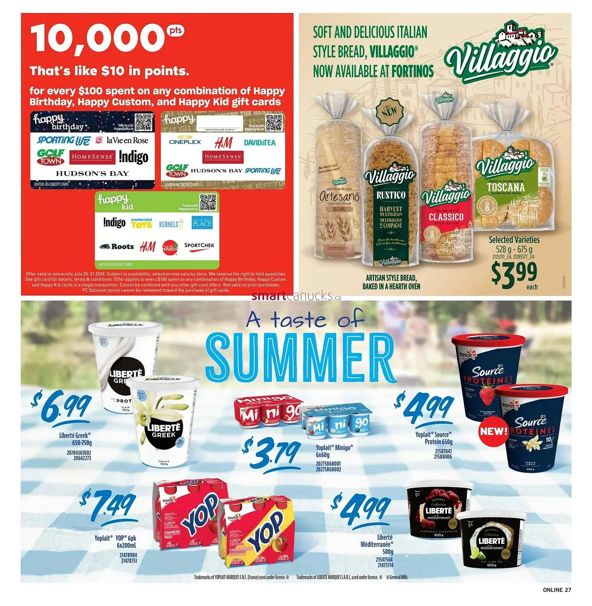 Fortinos flyer from July 25 to July 31 2024 - flyer page 26