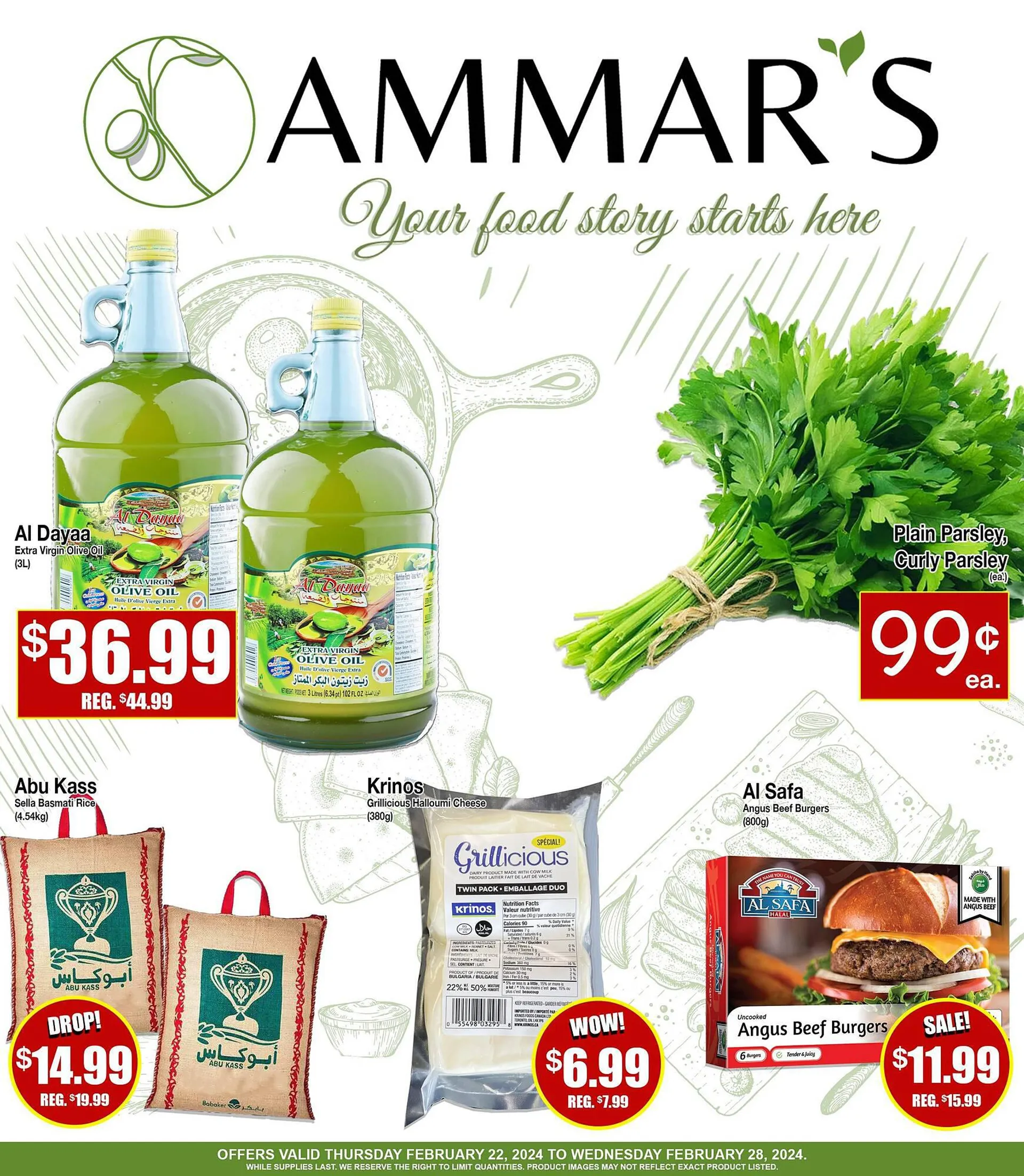 Ammar's Halal Meats flyer from February 22 to February 28 2024 - flyer page 
