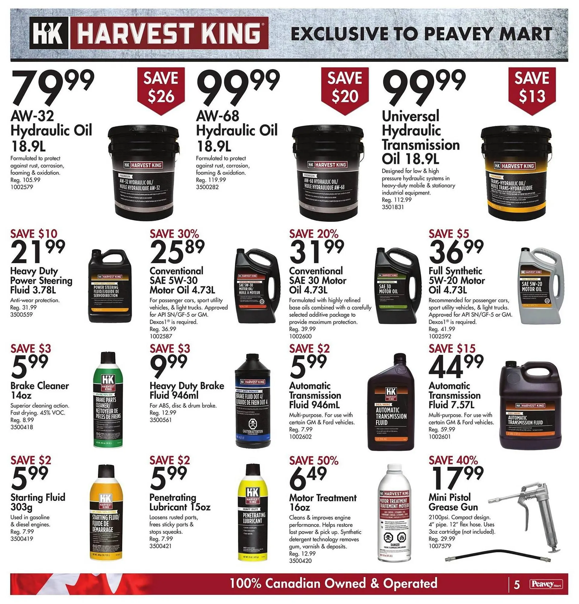 Peavey Mart flyer - 7