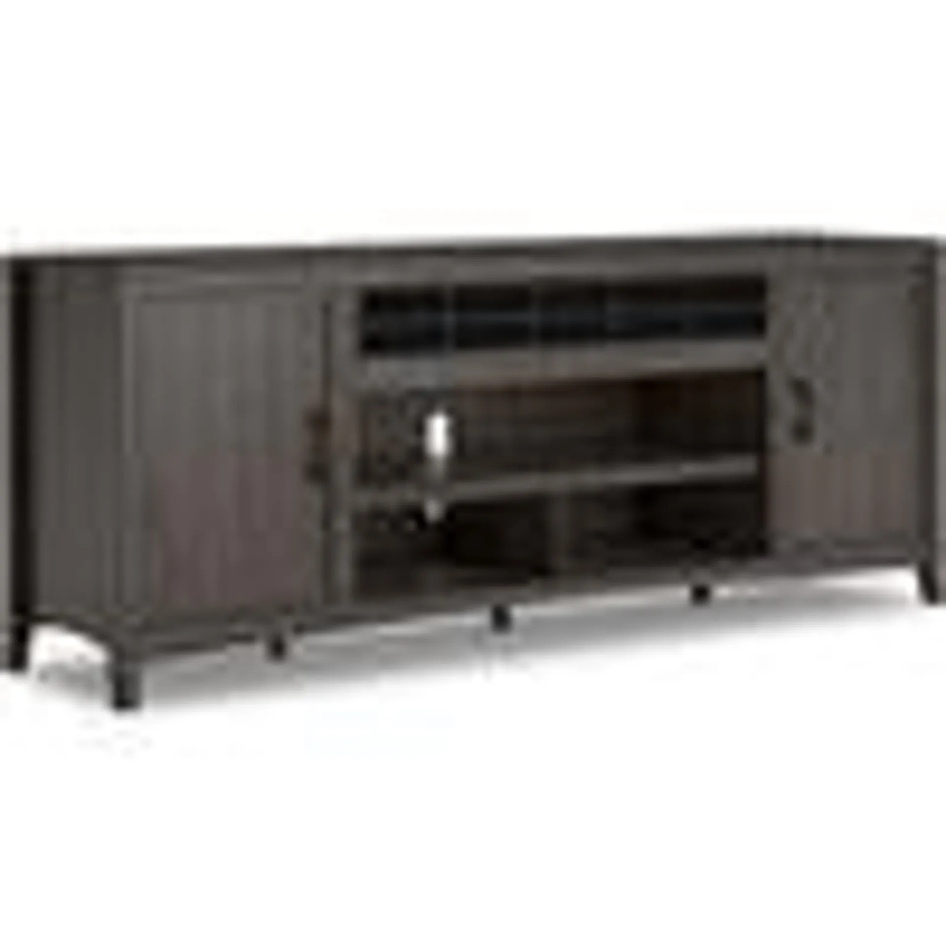 Montillan TV Stand - Grayish Brown