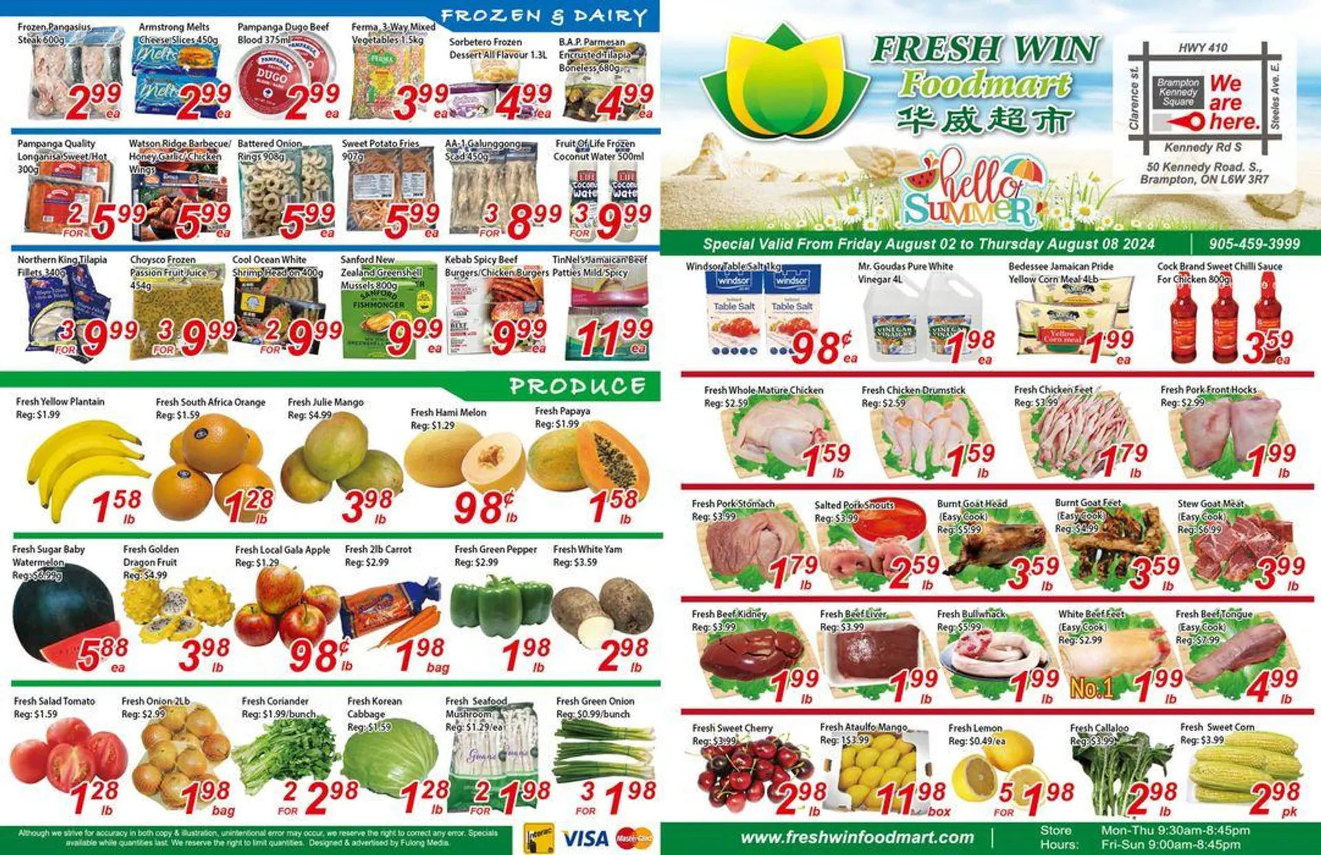 Seasons foodmart flyer - 1