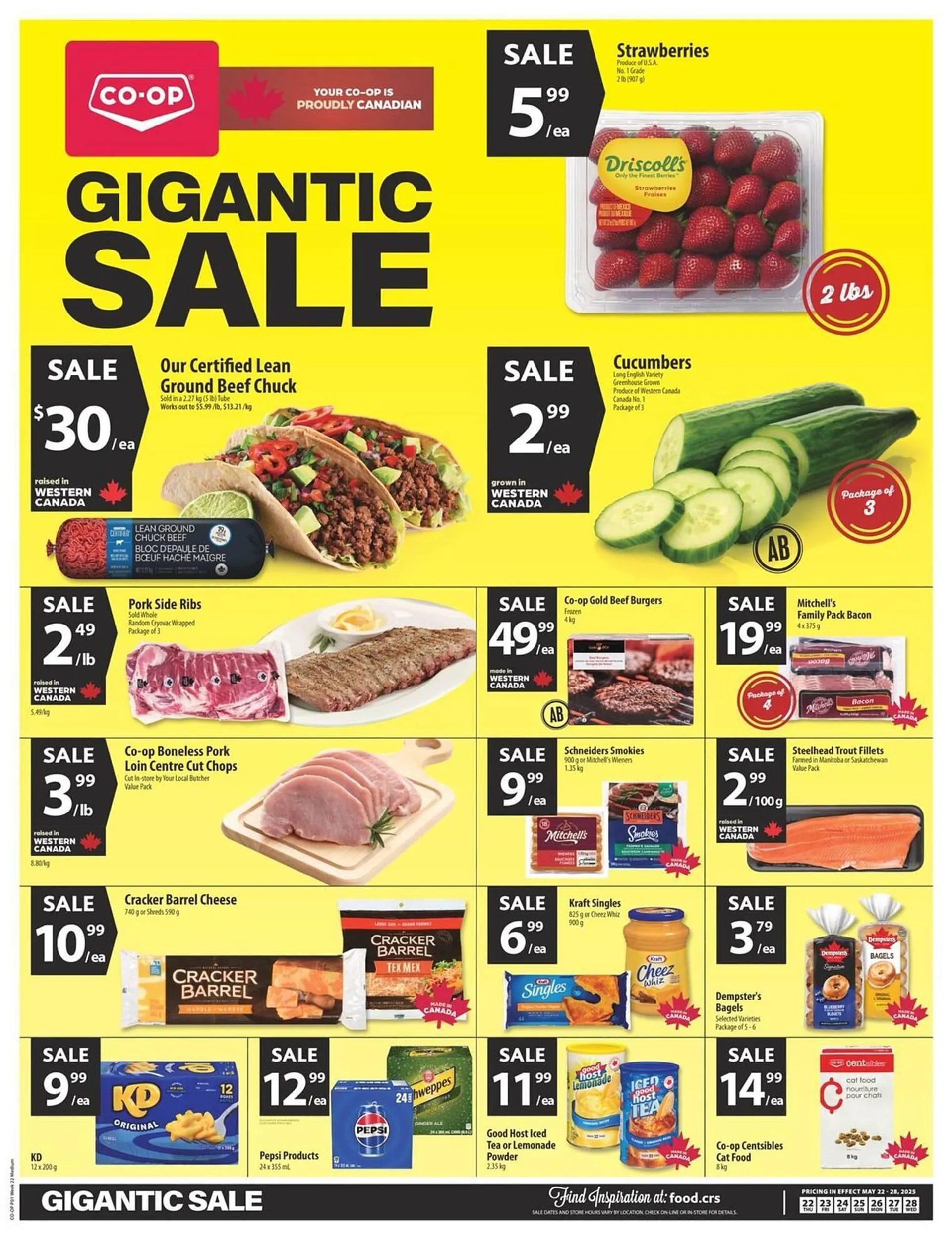 Co-Op Food flyer from May 22 to May 30 2025 - flyer page 1