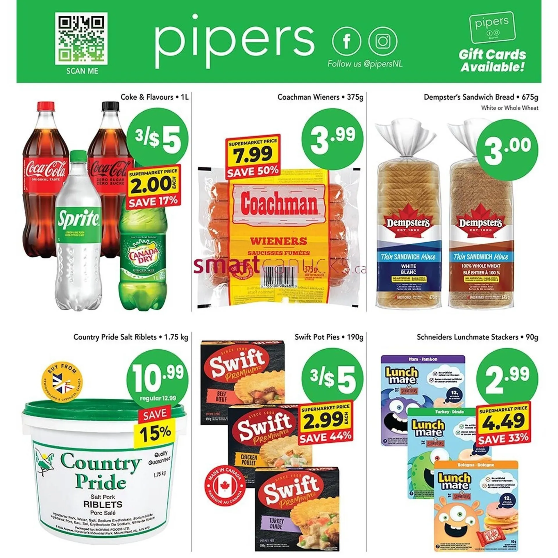 Pipers flyer from June 19 to June 25 2025 - flyer page 1