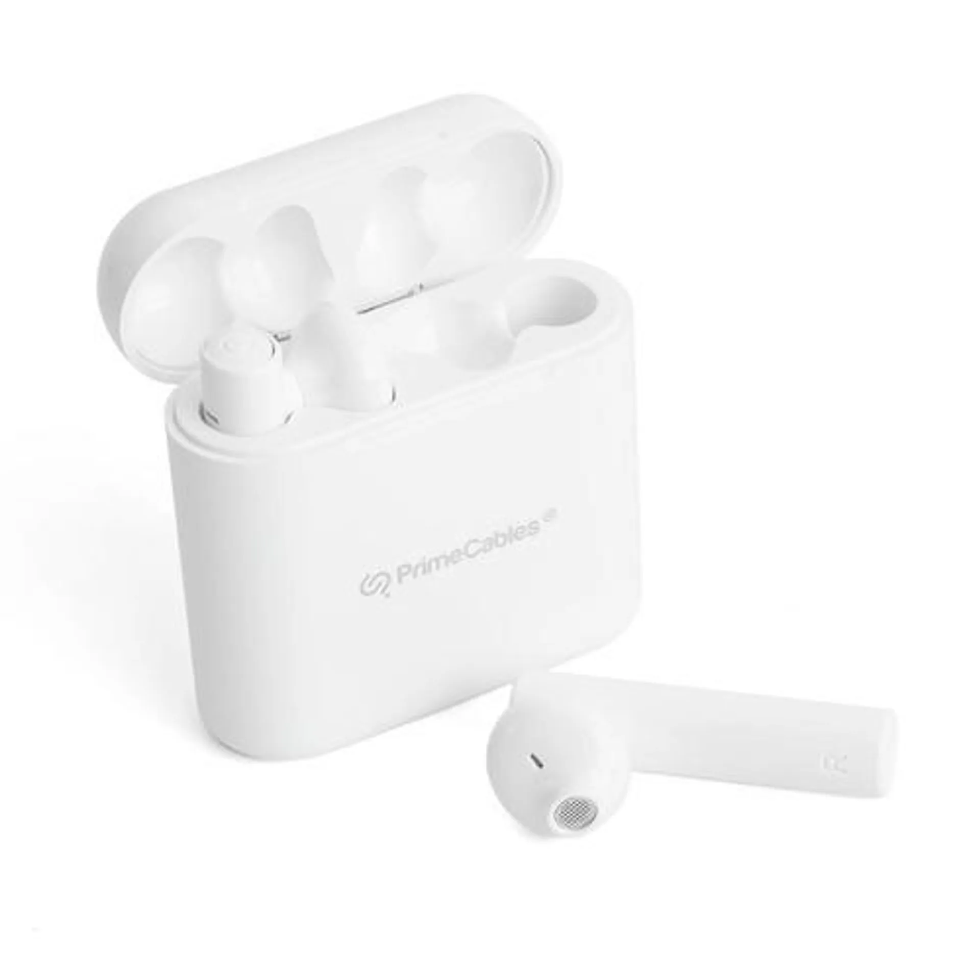 Wireless Bluetooth Earbuds with Mic and Charging Case - PrimeCables®