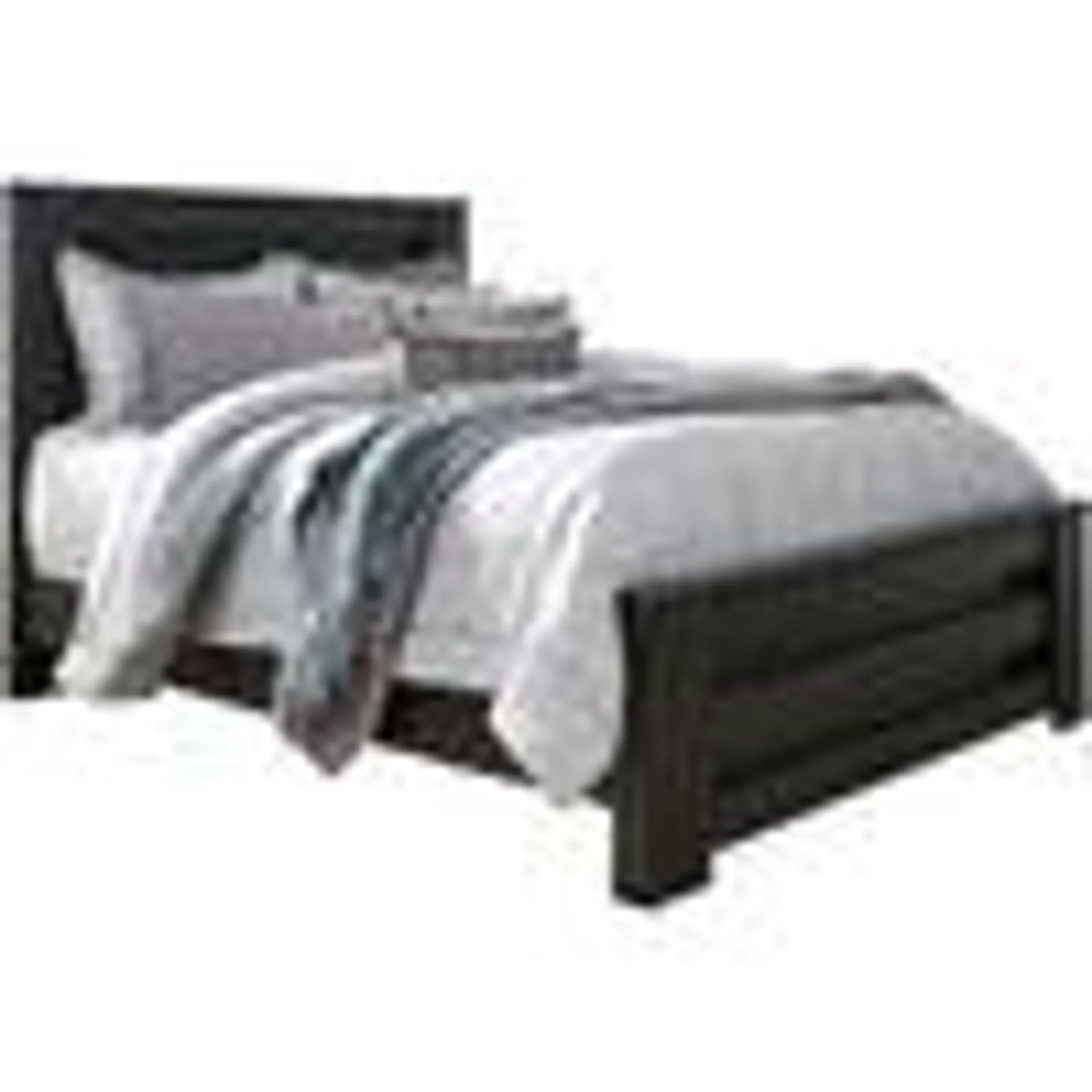 Brinxton Panel Bed - Charcoal