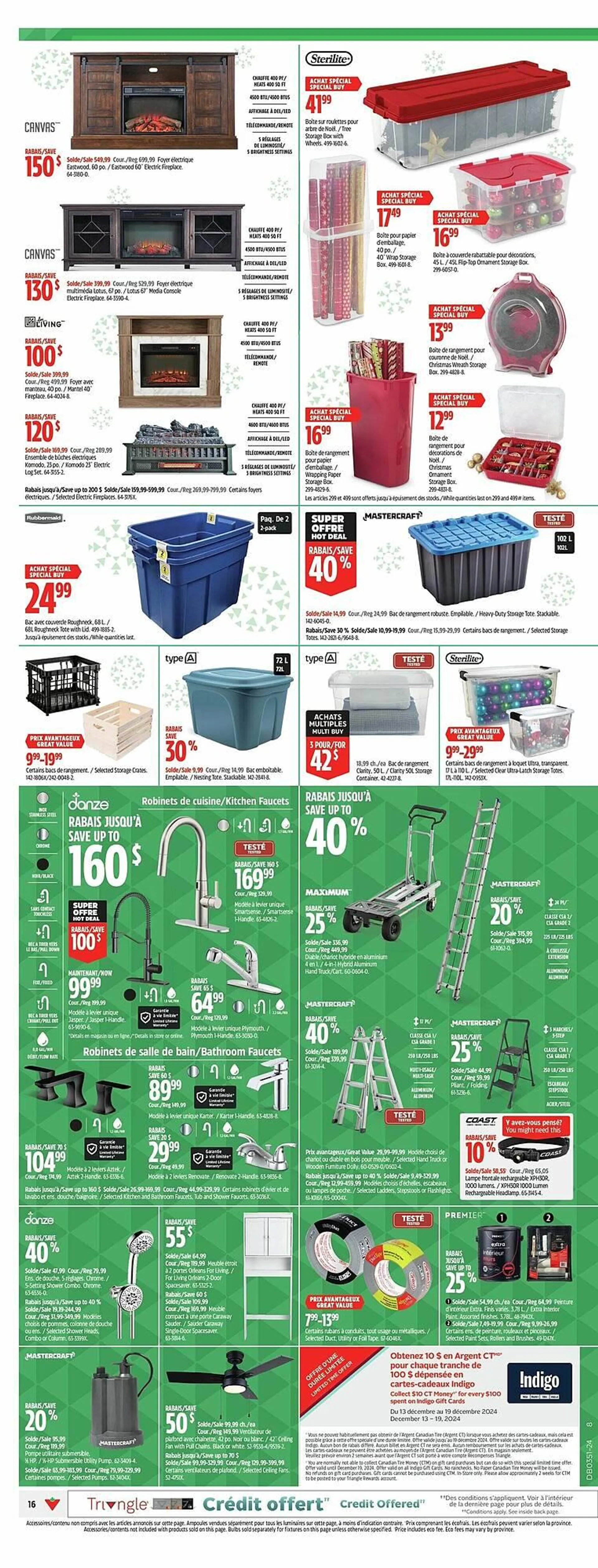 Canadian Tire flyer from December 12 to December 23 2024 - flyer page 21