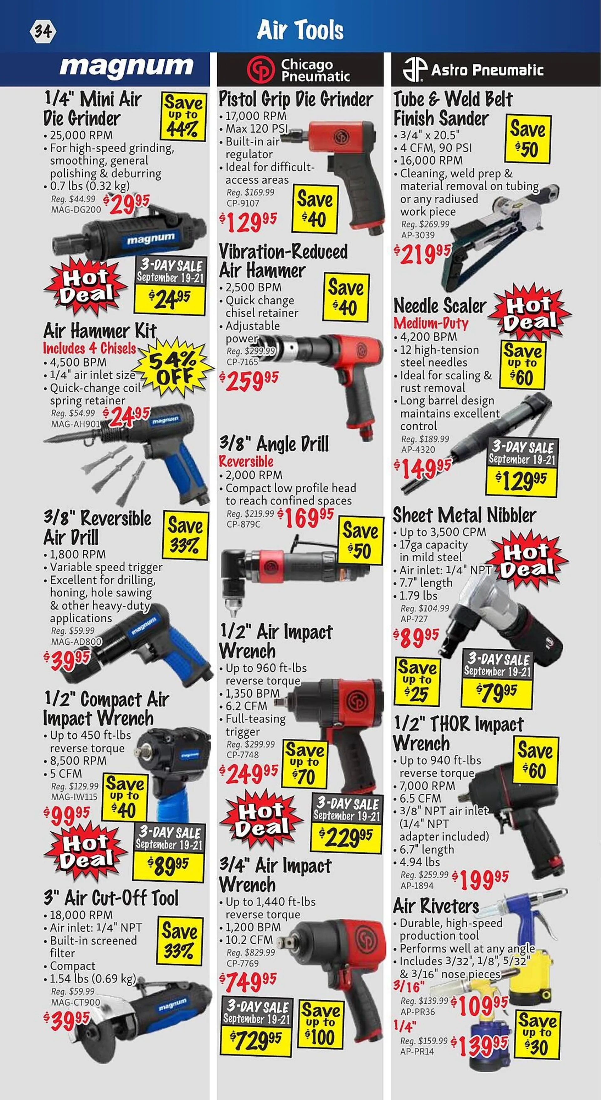 KMS Tools flyer from September 1 to September 30 2024 - flyer page 34