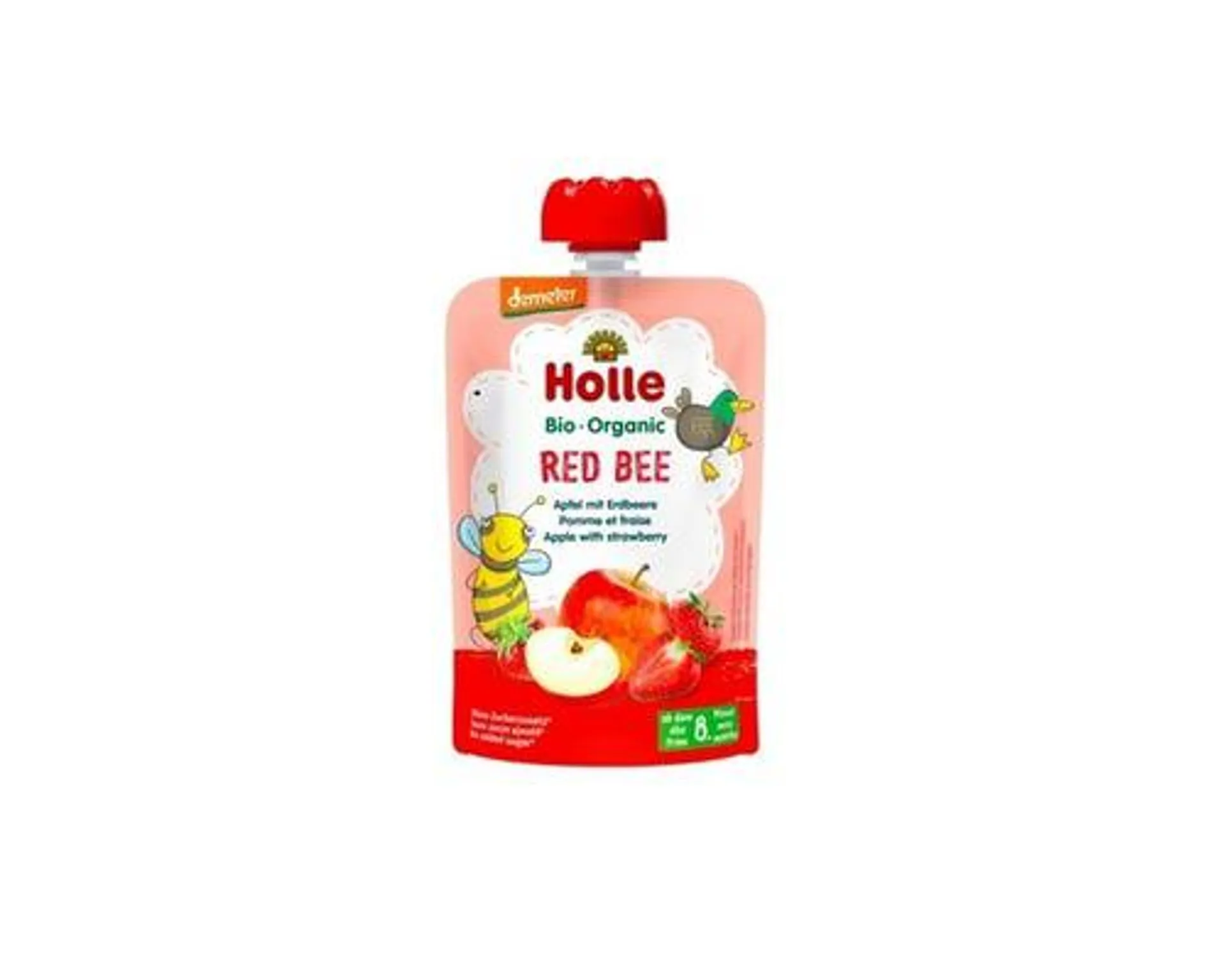 Holle Bio-Organic Baby Food Pouch Red Bee 100g