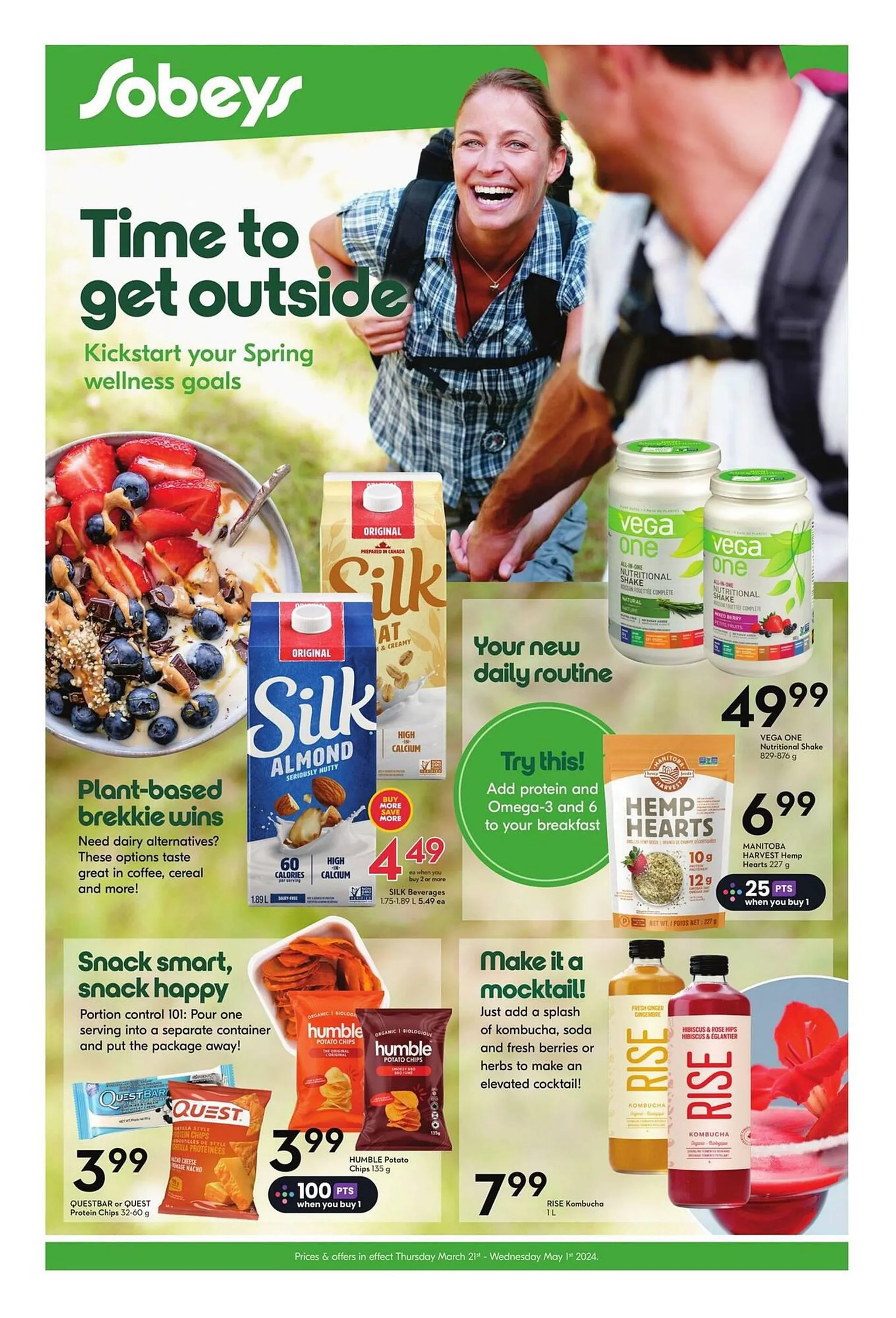 Sobeys flyer from March 21 to May 1 2024 - flyer page 1