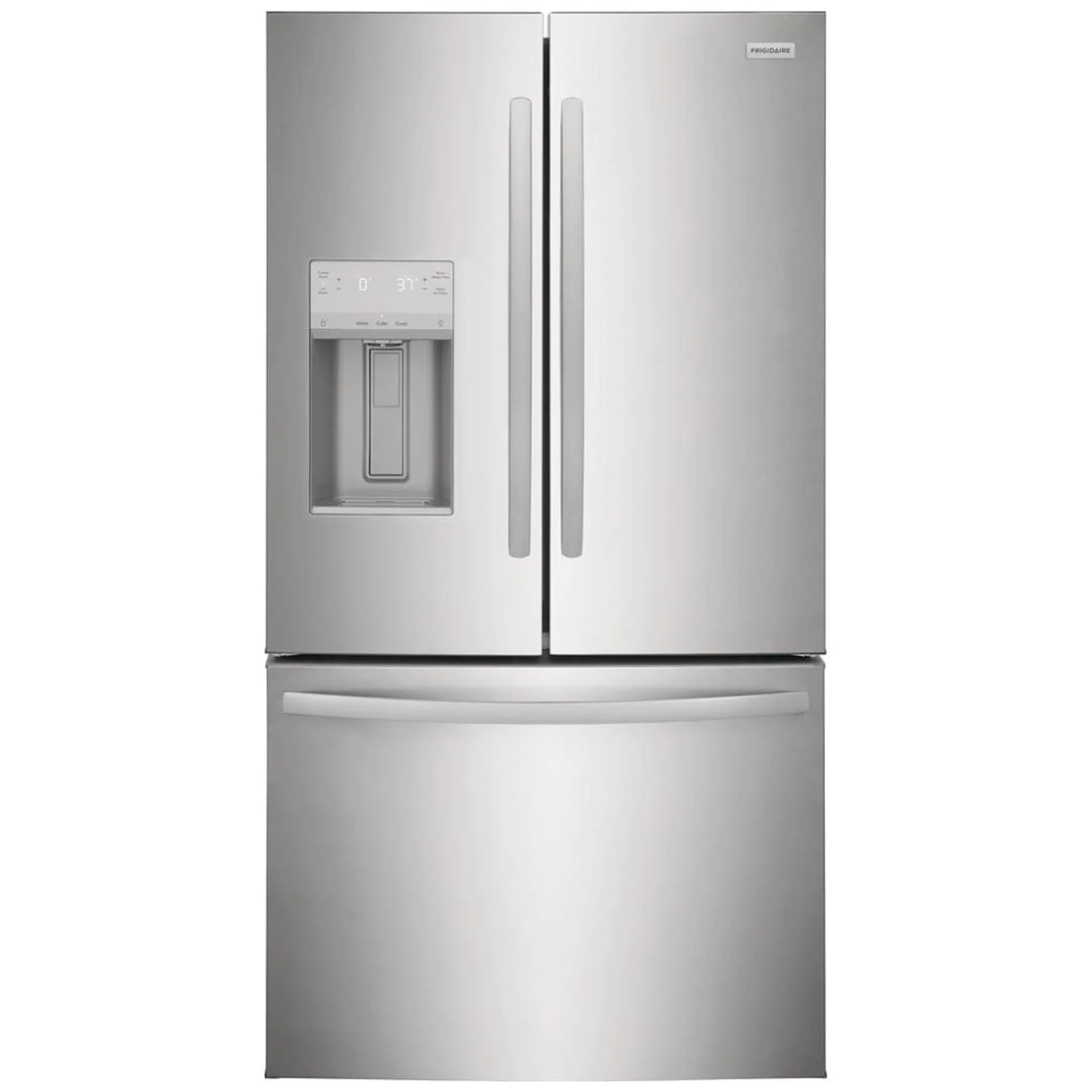 Frigidaire FRFS2823AS French Door Refrigerator, 36 inch Width, ENERGY STAR Certified, 27.8 cu. ft. Capacity, Stainless Steel colour