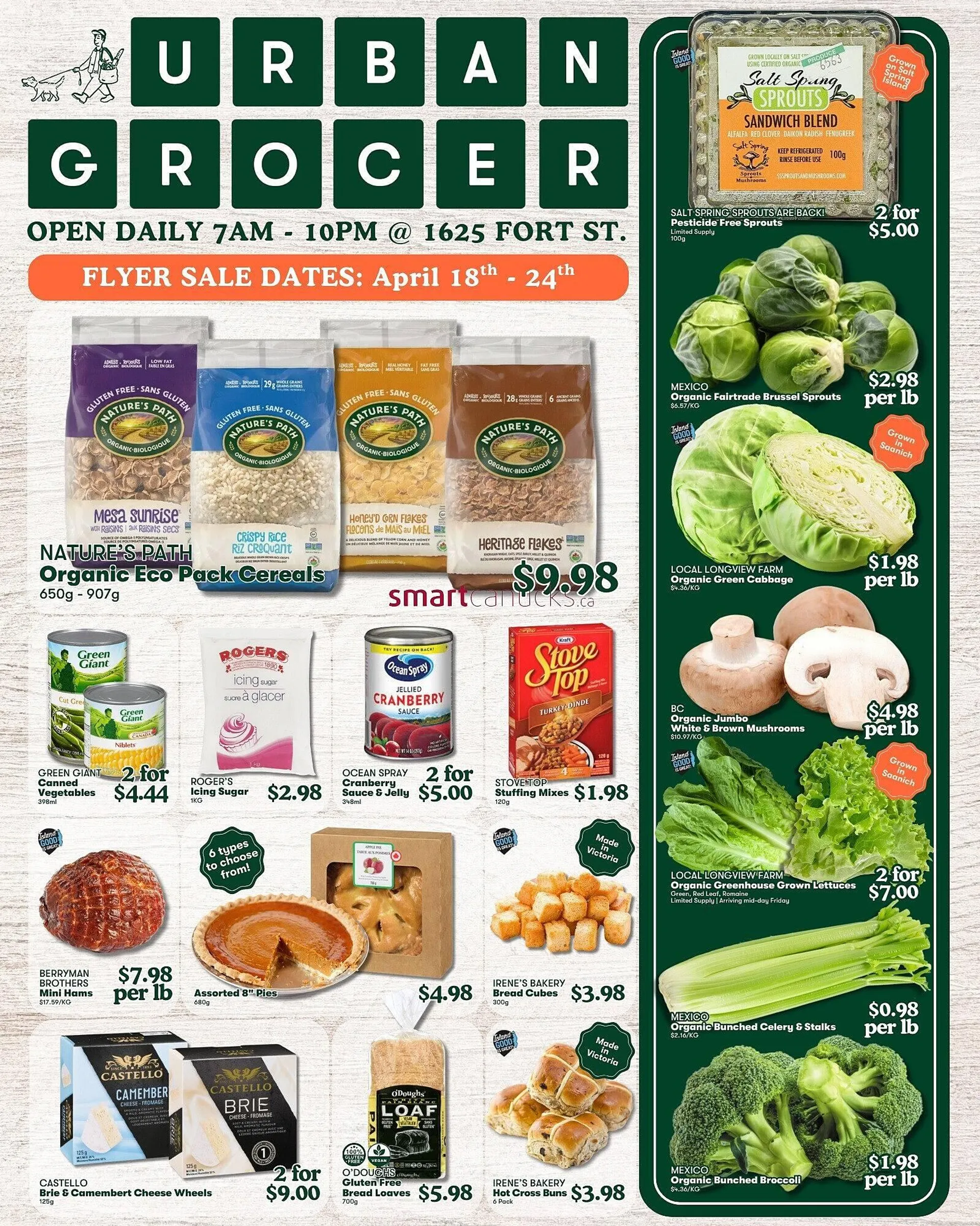 Urban Grocer flyer - 1