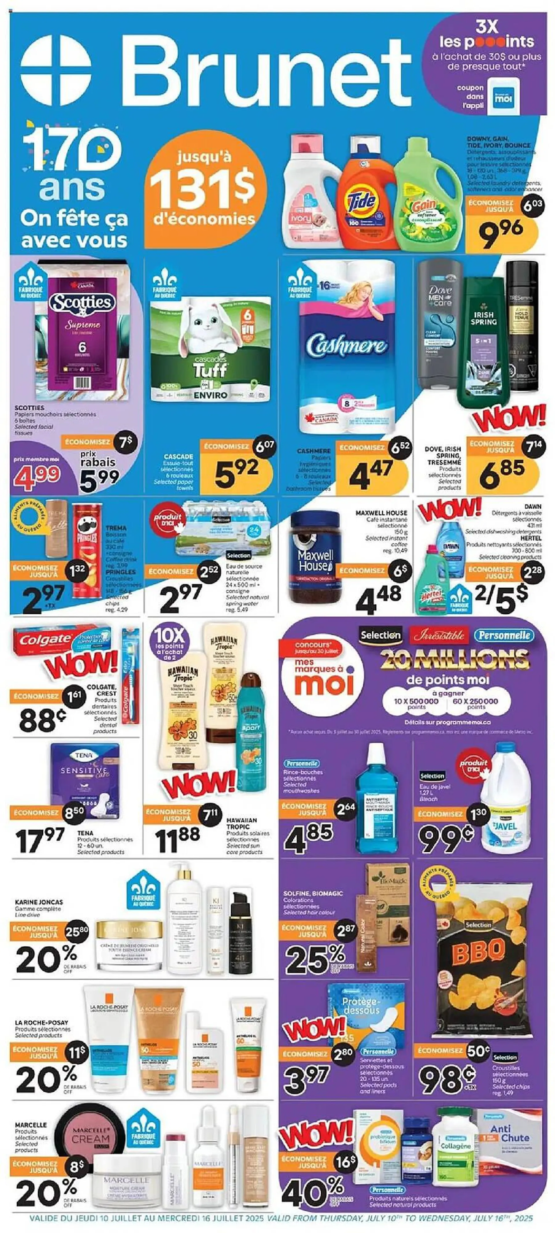 Brunet flyer from July 8 to July 10 2025 - flyer page 1
