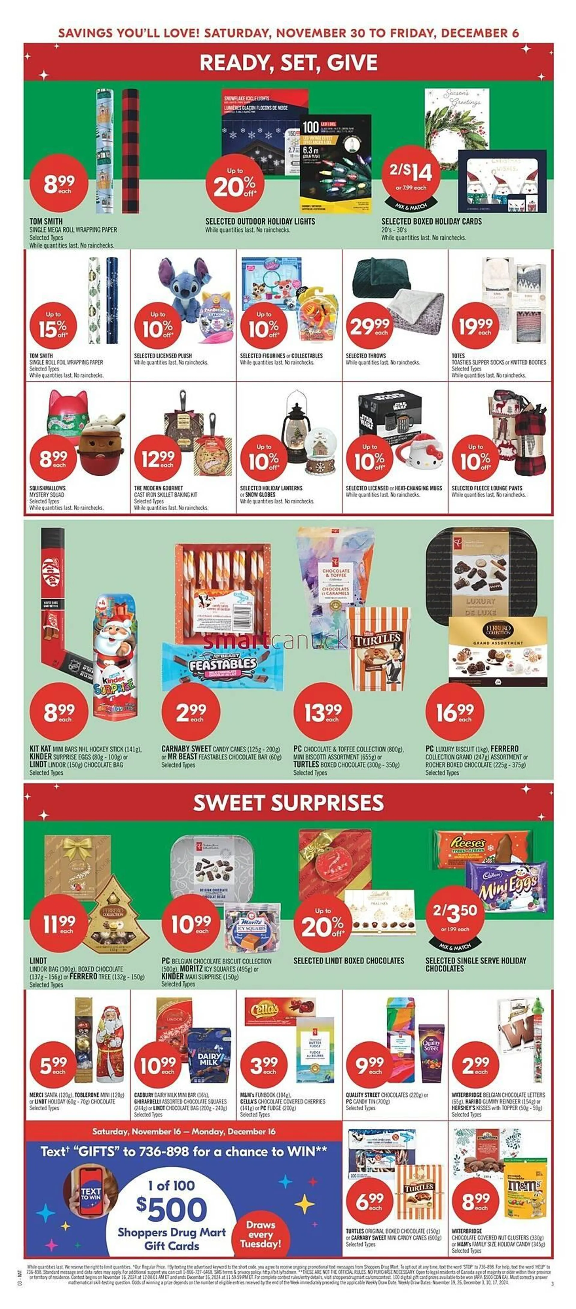 Shoppers Drug Mart flyer from November 28 to December 2 2024 - flyer page 10