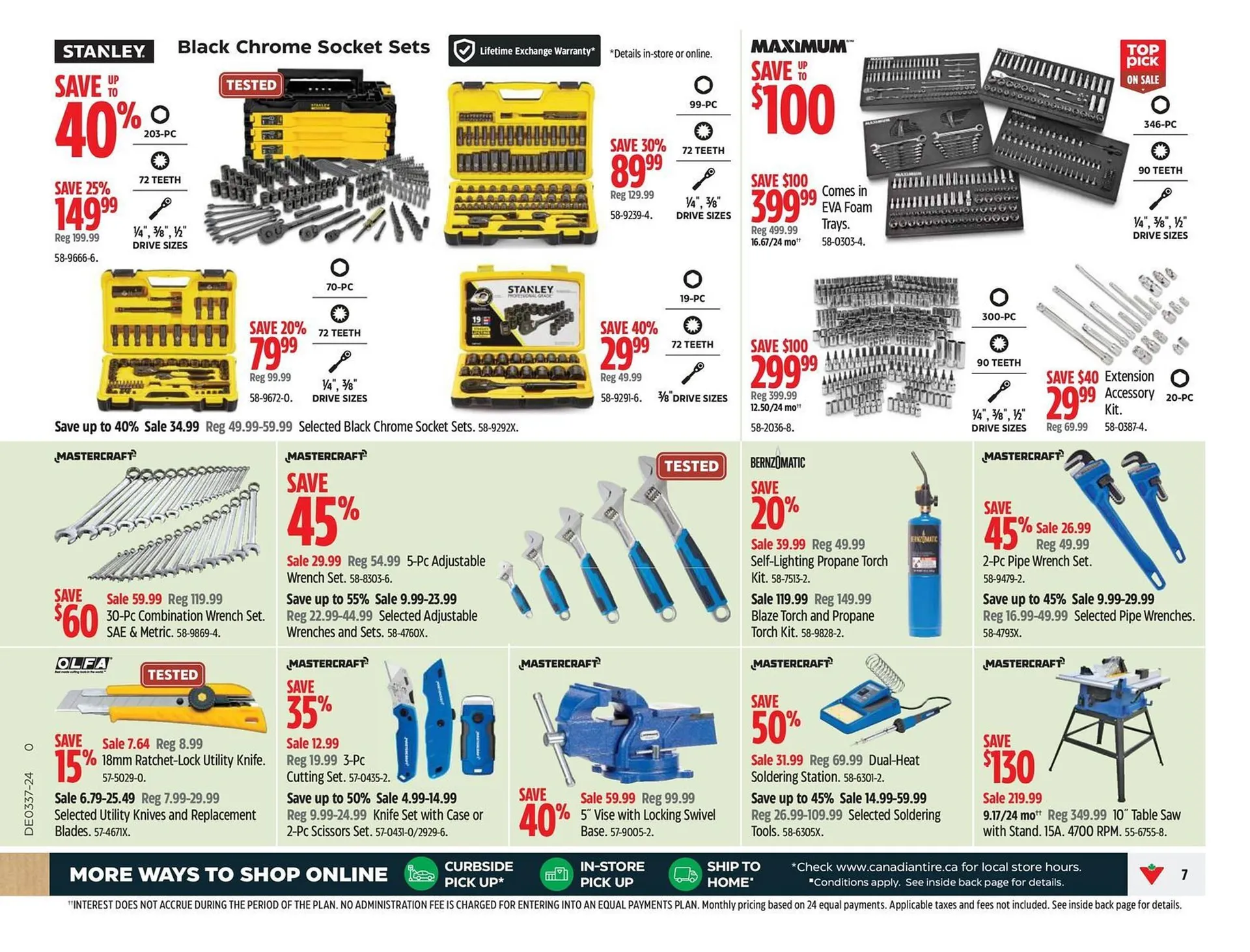 Canadian Tire flyer from September 5 to September 12 2024 - flyer page 7