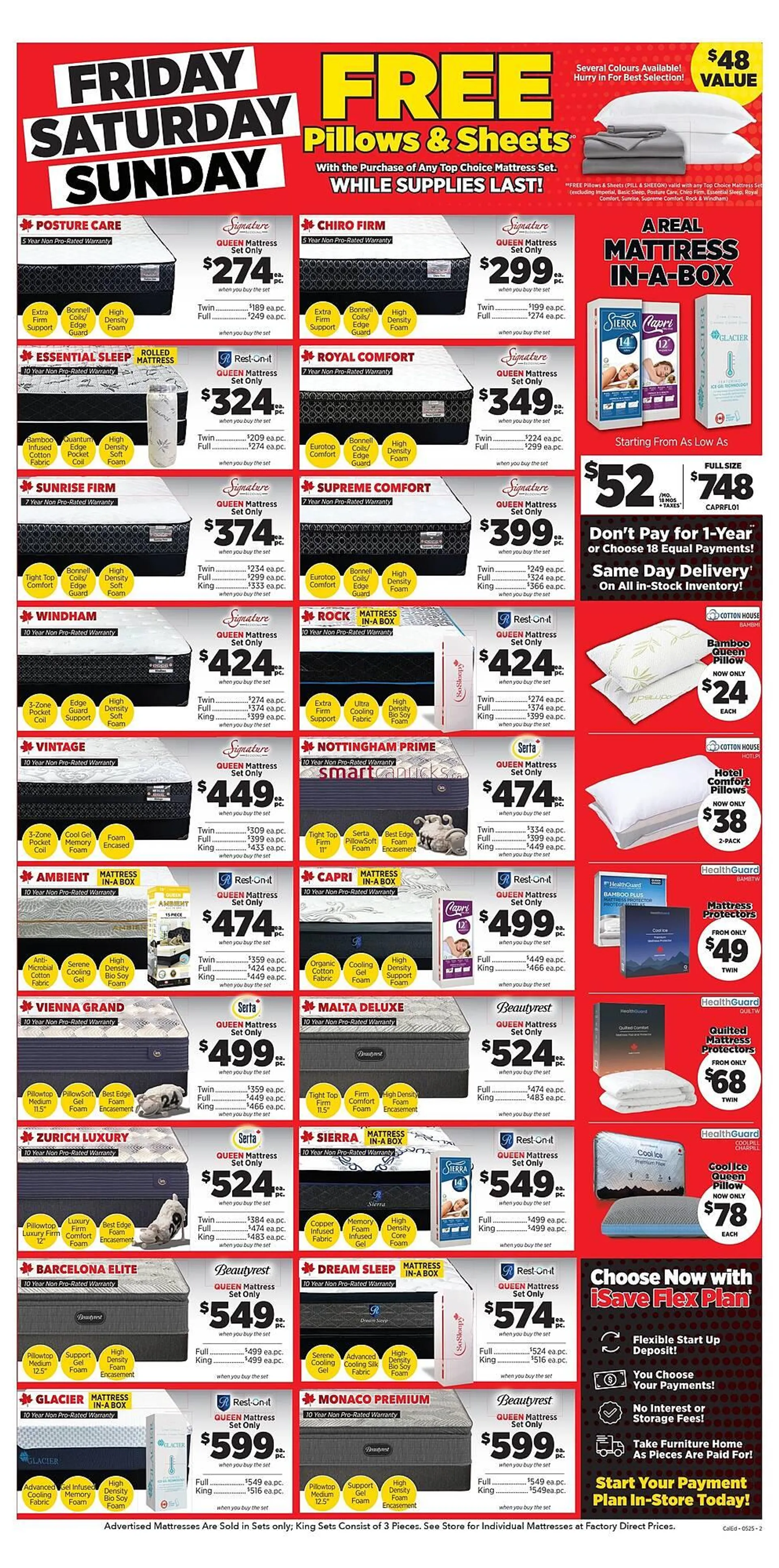 Surplus Furniture flyer from May 19 to May 25 2025 - flyer page 2