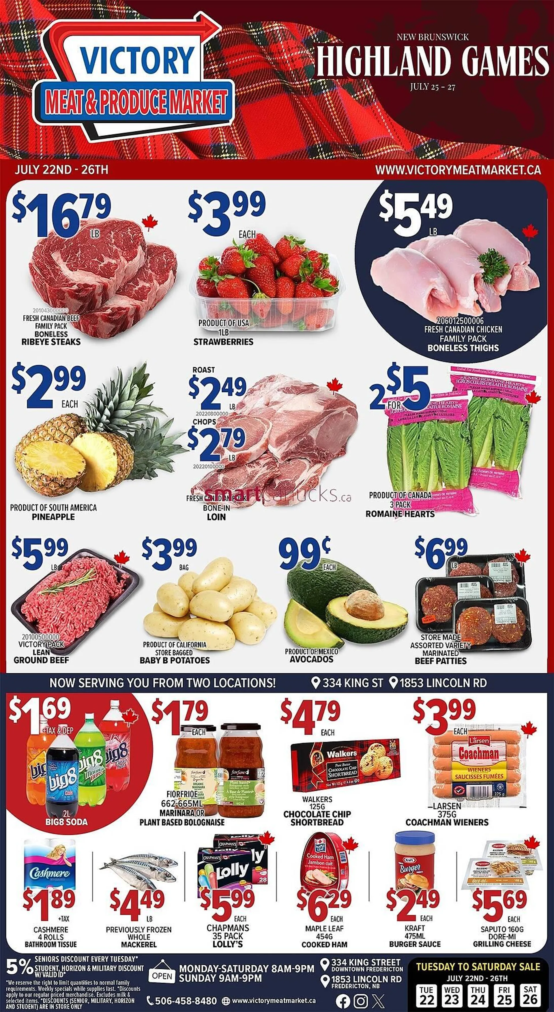 Victory Meat Market flyer from July 24 to July 30 2025 - flyer page 1
