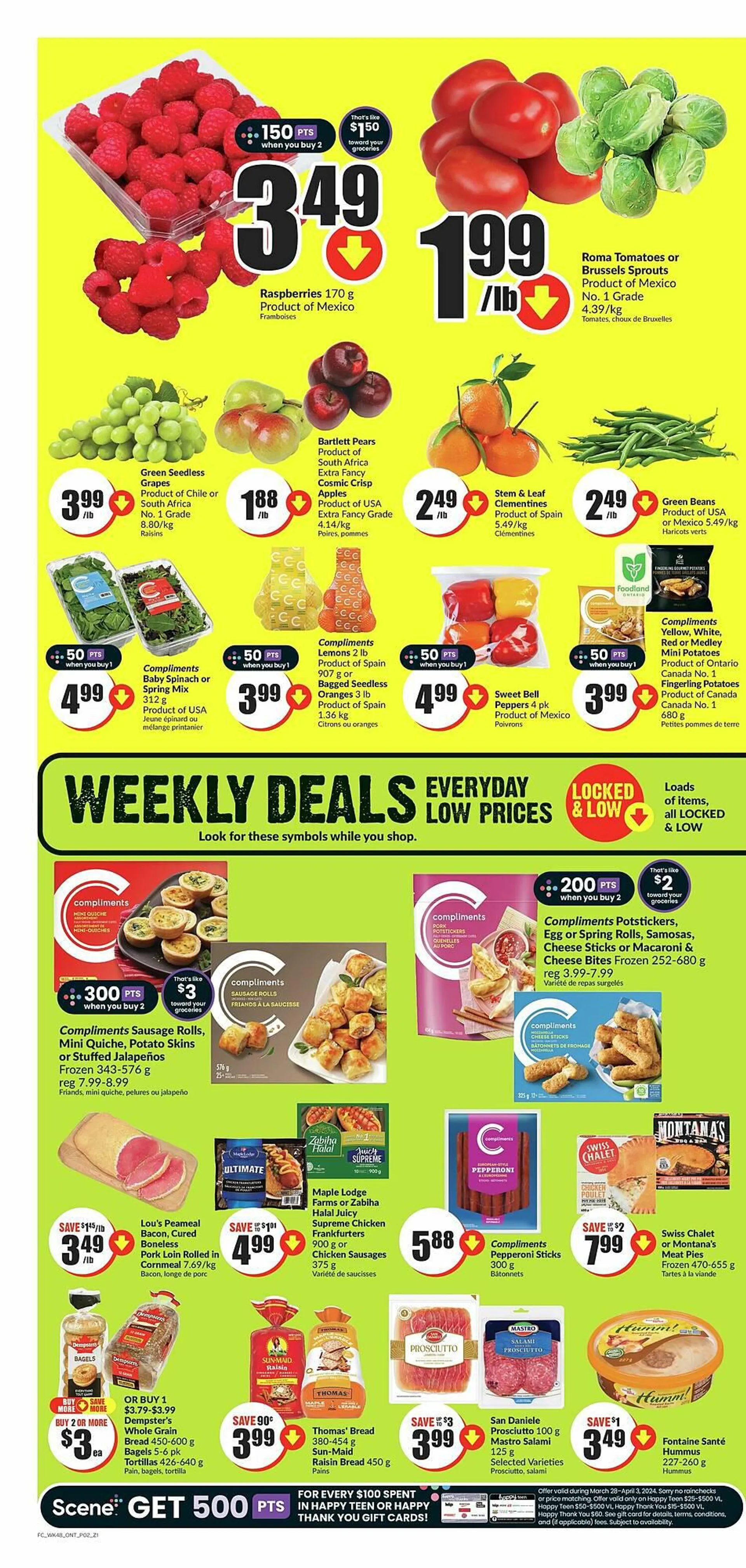 FreshCo flyer from March 28 to April 4 2024 - flyer page 3