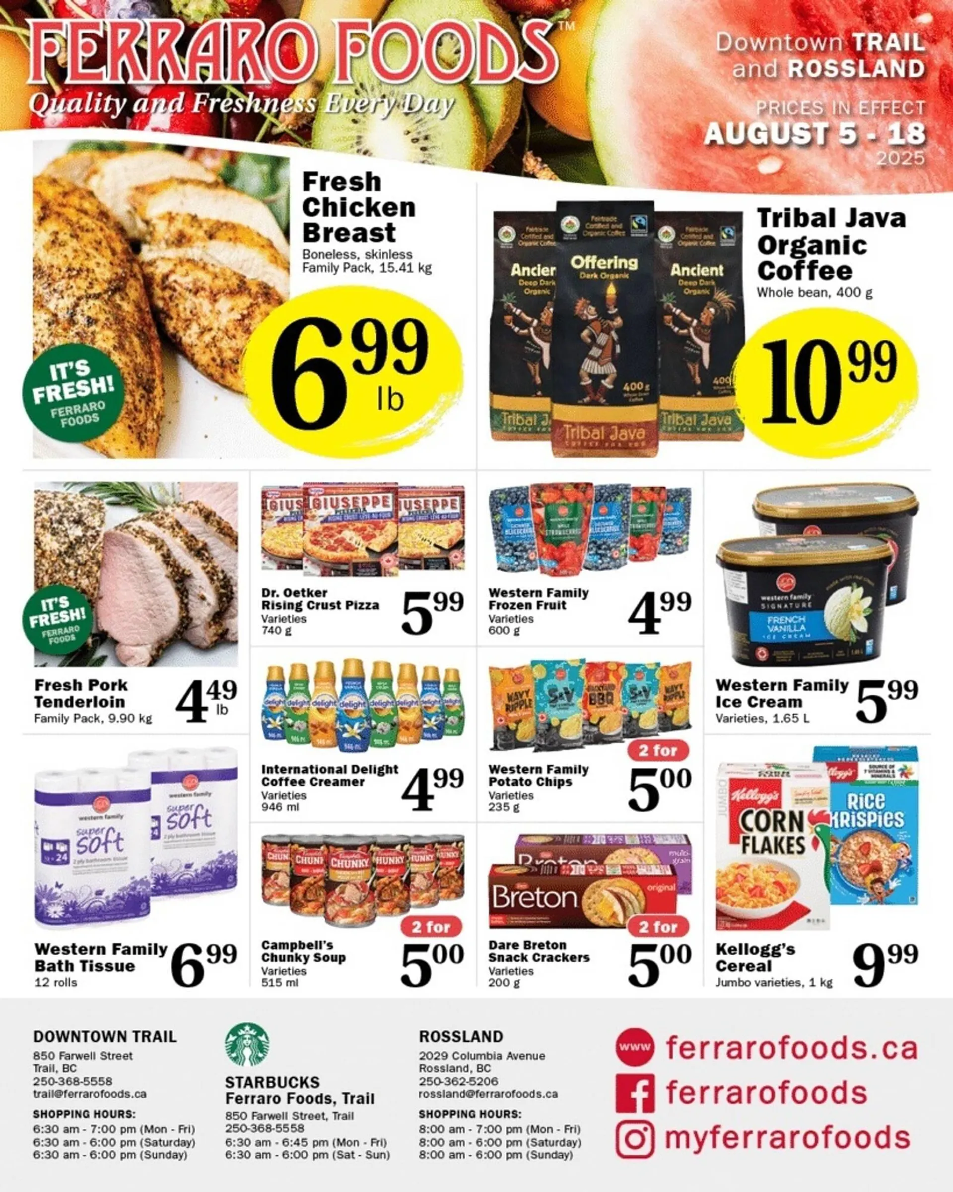 Ferraro Foods flyer from August 7 to August 13 2025 - flyer page 1