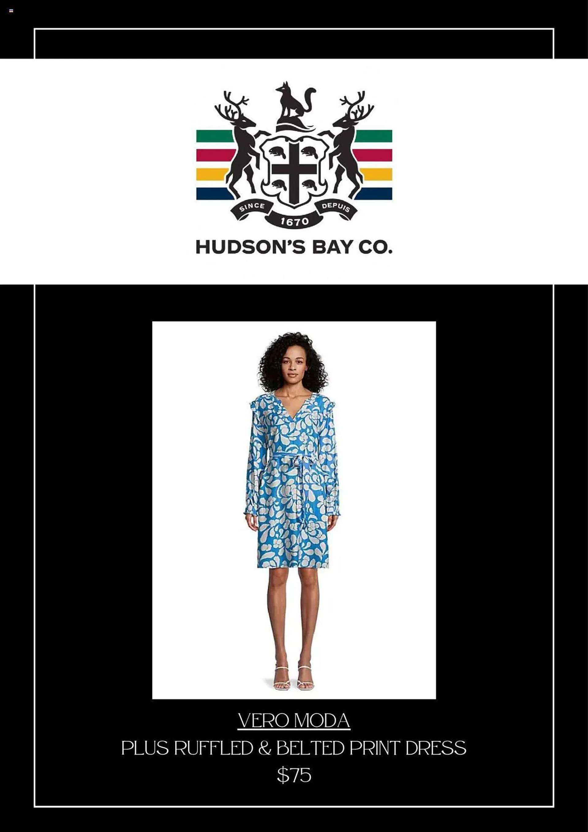 Hudson's Bay flyer from April 8 to May 5 2024 - flyer page 1