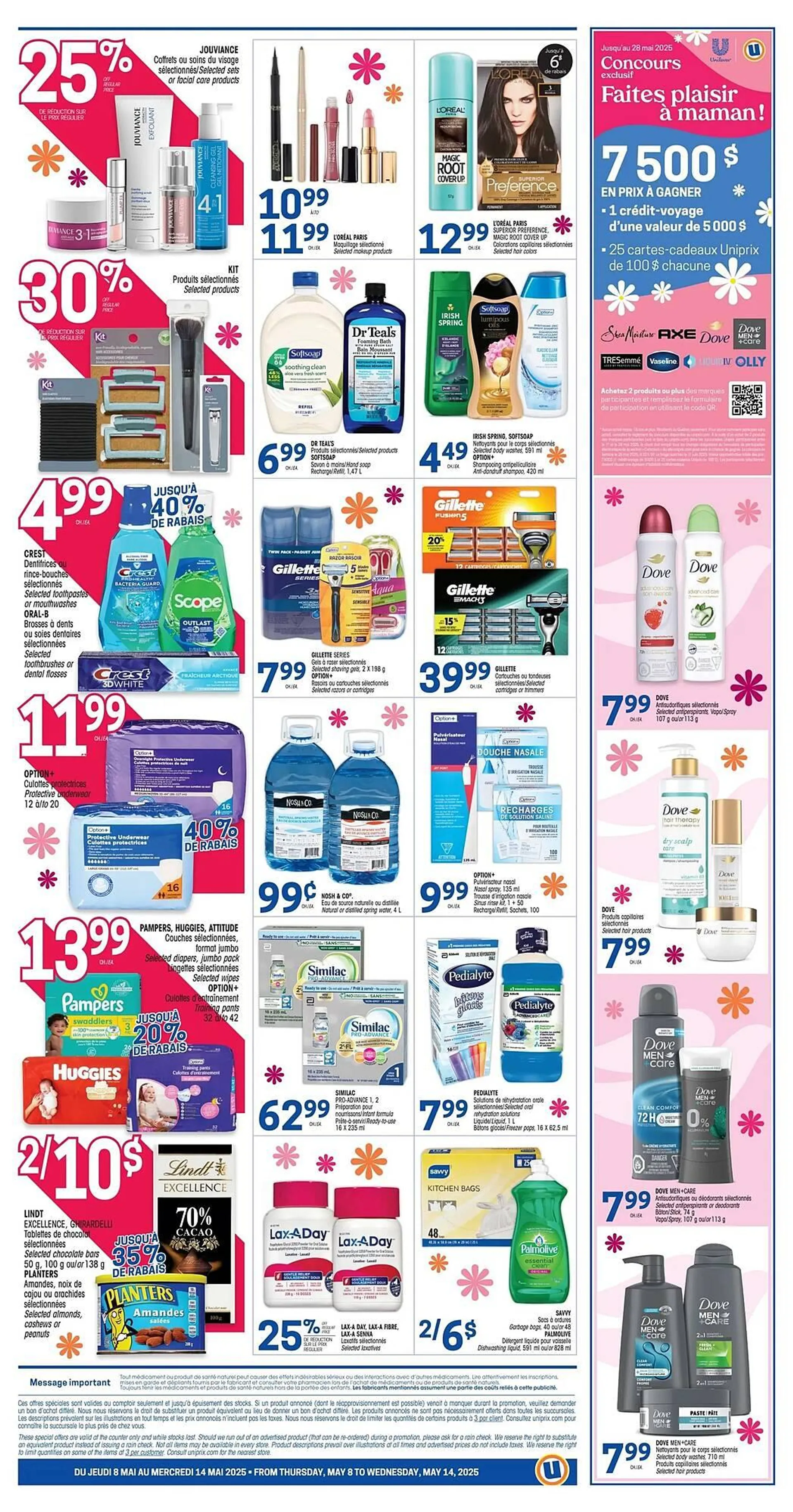 Uniprix flyer from May 8 to May 22 2025 - flyer page 2