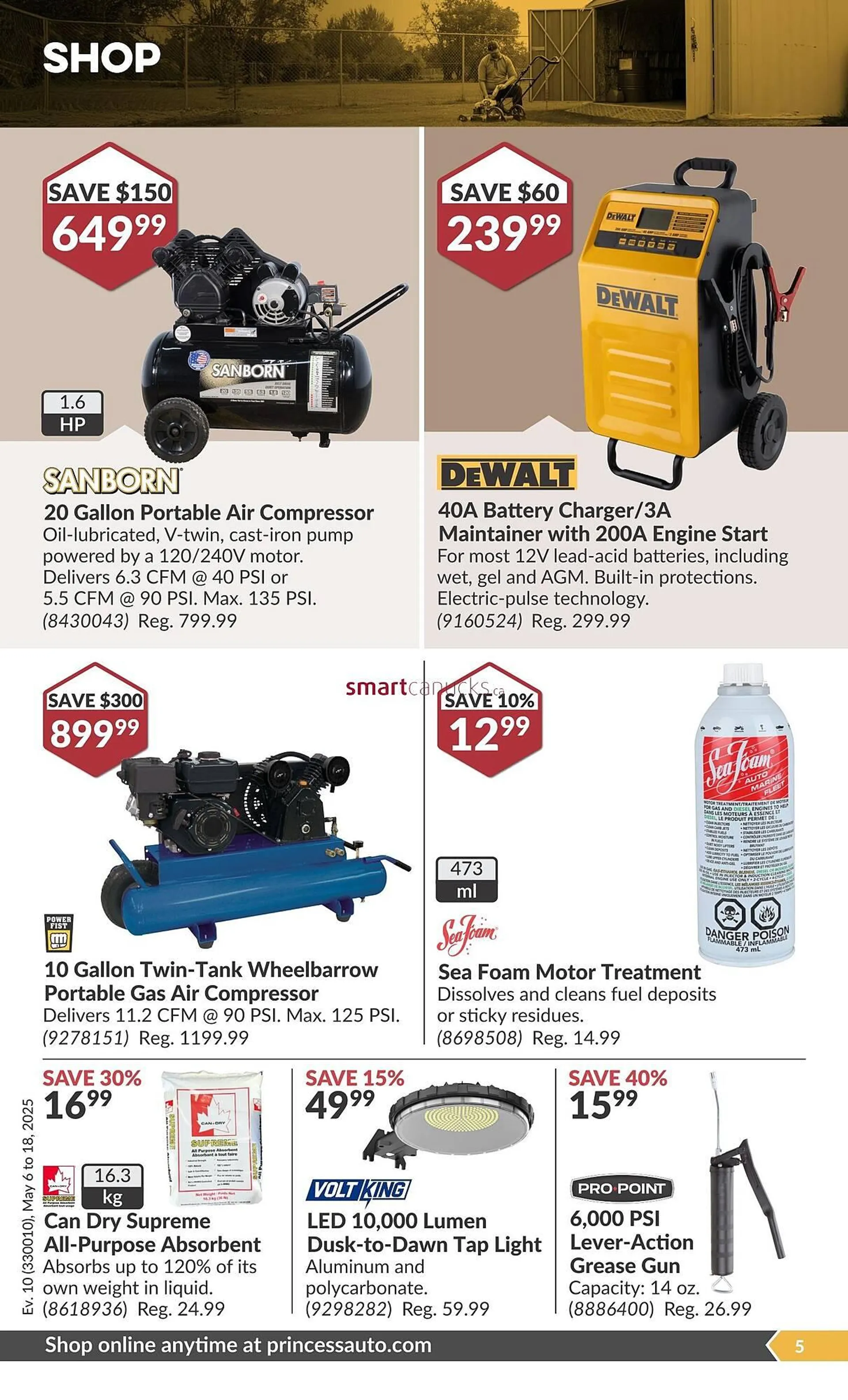 Princess Auto flyer from May 5 to May 11 2025 - flyer page 8