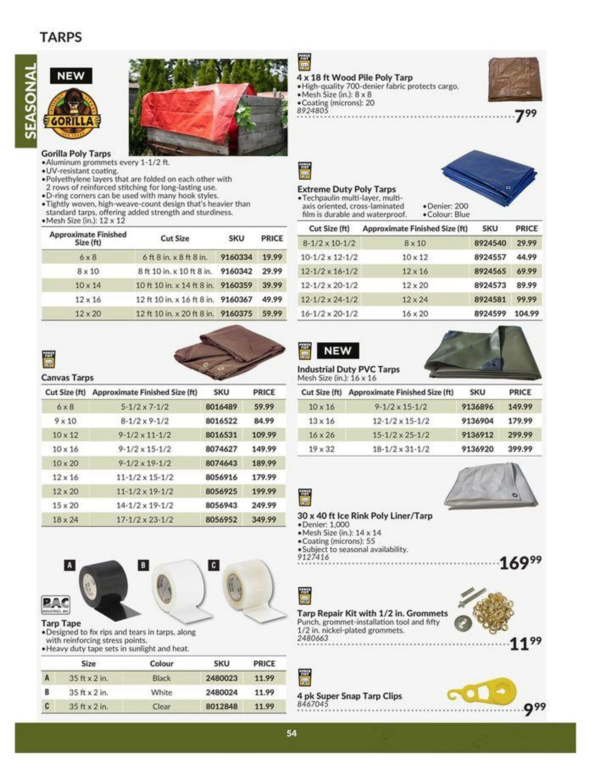 Seasonal Catalogue from April 23 to April 22 2025 - flyer page 54