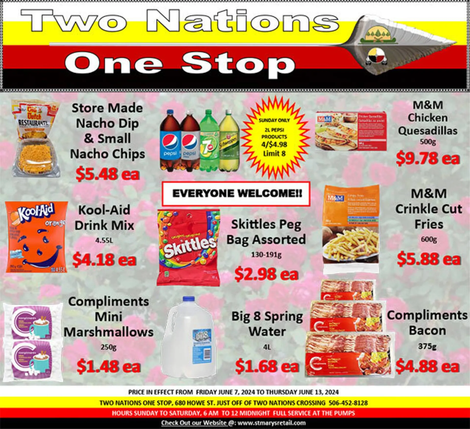 Two Nations One Stop flyer - 1