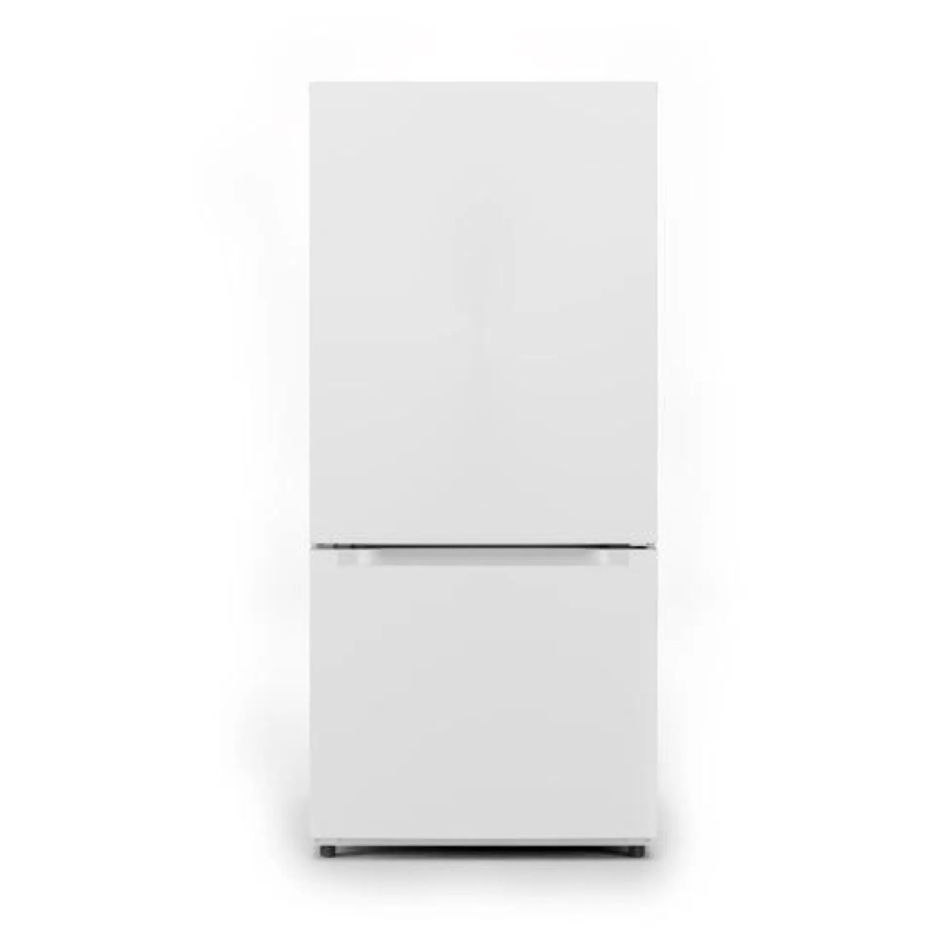 Midea MRB19B7AWW Bottom Freezer Refrigerator, 30 inch Width, ENERGY STAR Certified, 18.7 cu. ft. Capacity, White colour