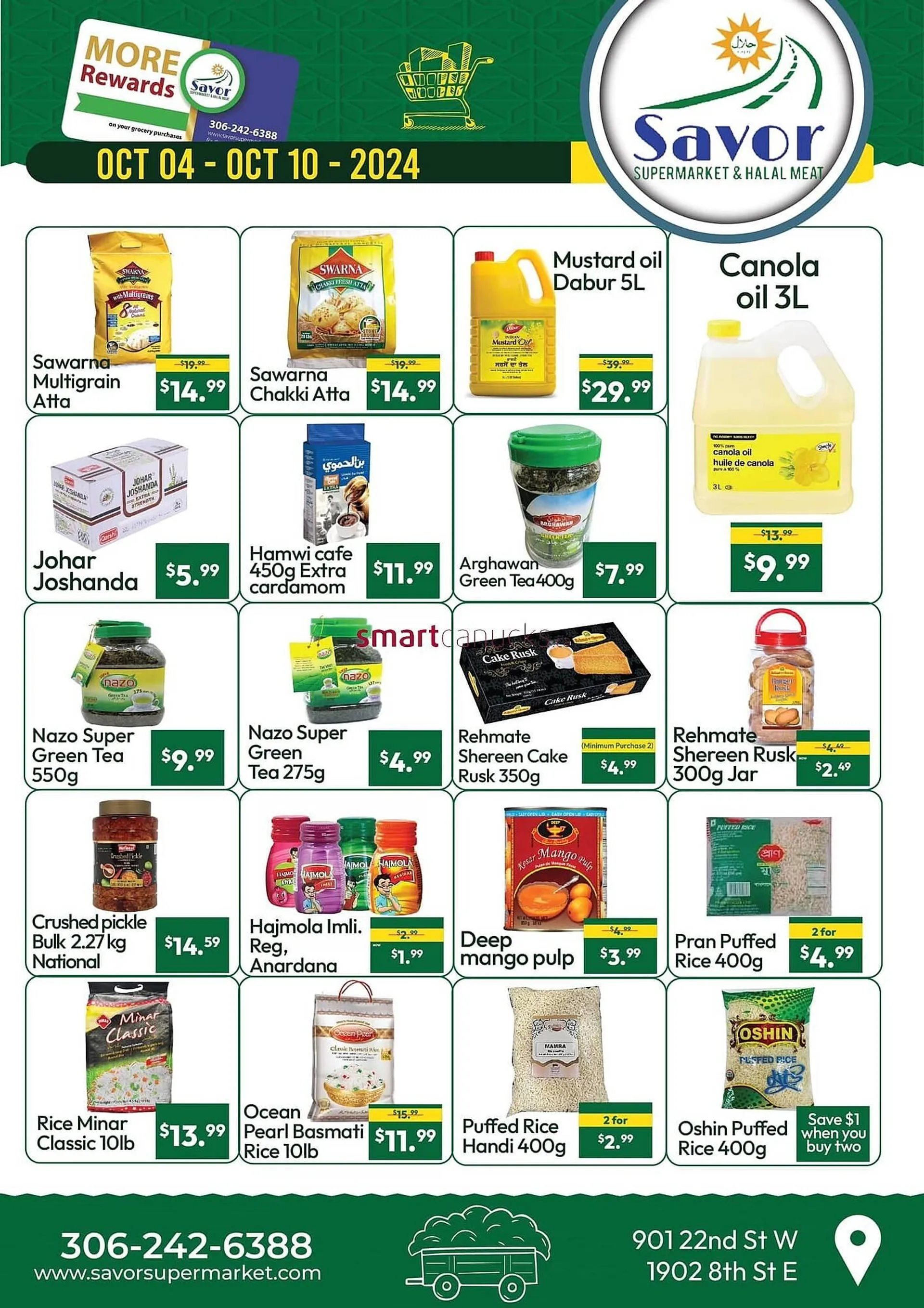 Savor Supermarket flyer from October 4 to October 17 2024 - flyer page 2