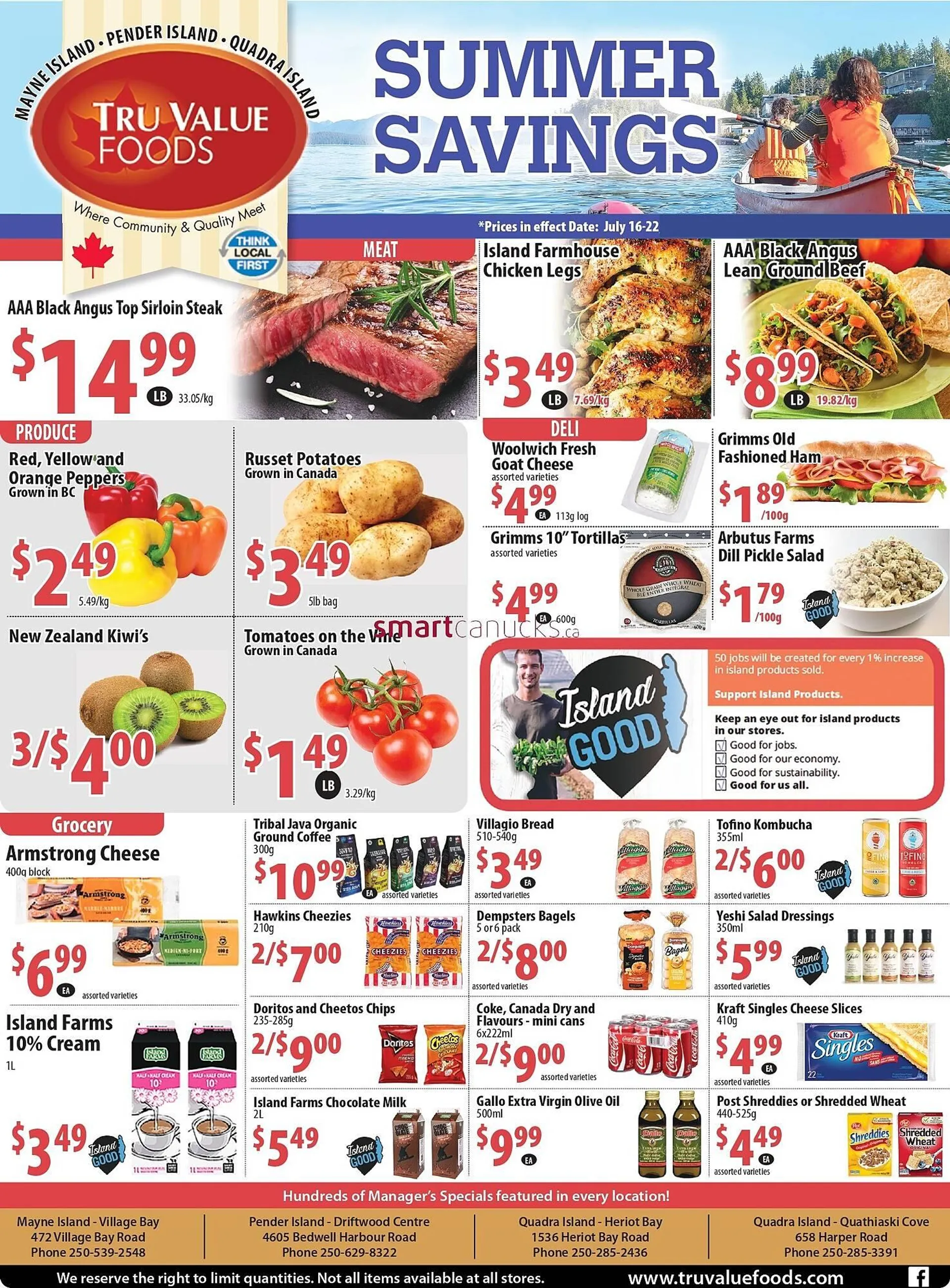 Tru Value Foods flyer from July 17 to July 23 2025 - flyer page 1