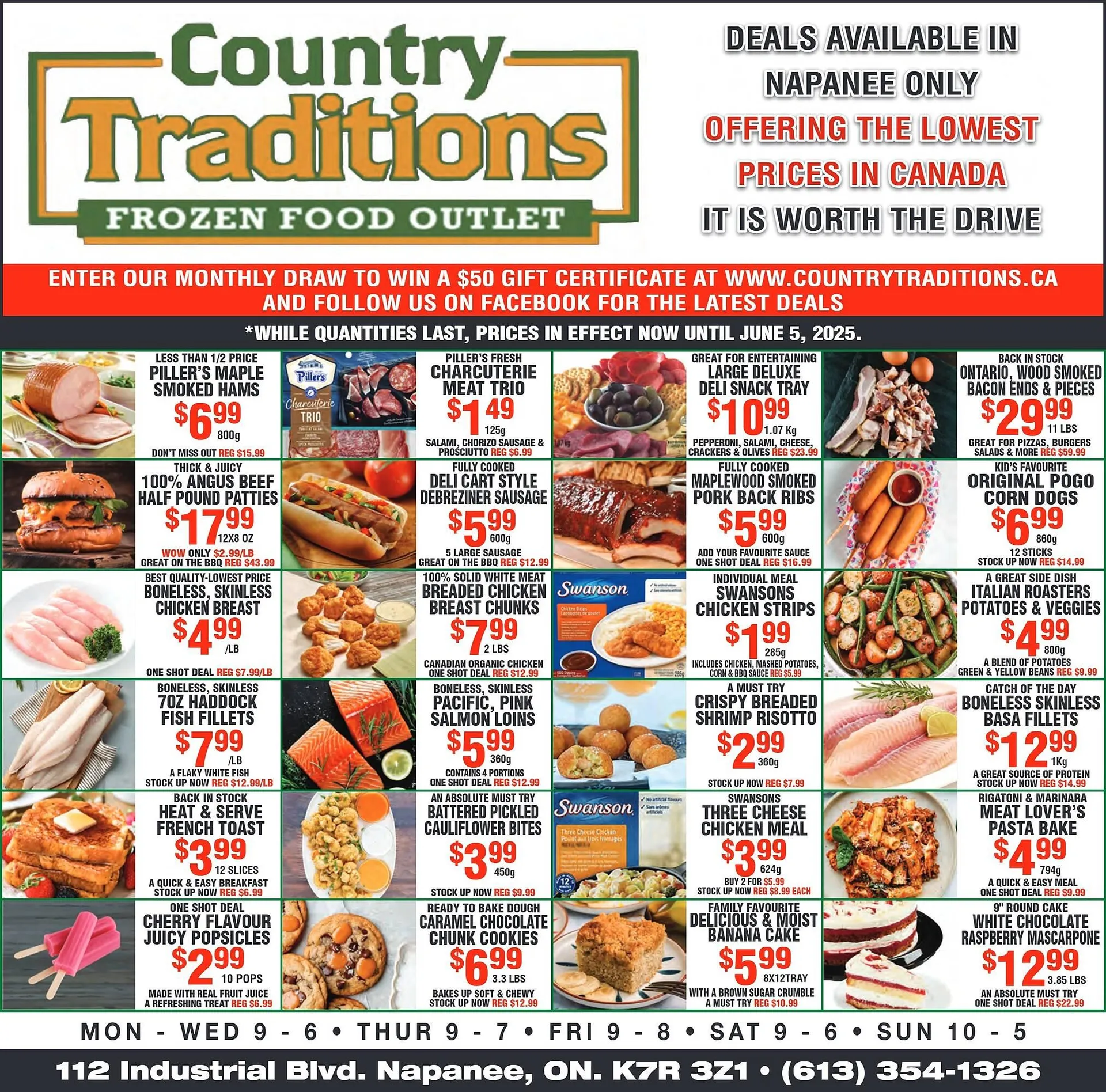 Country Traditions flyer from May 29 to June 4 2025 - flyer page 1