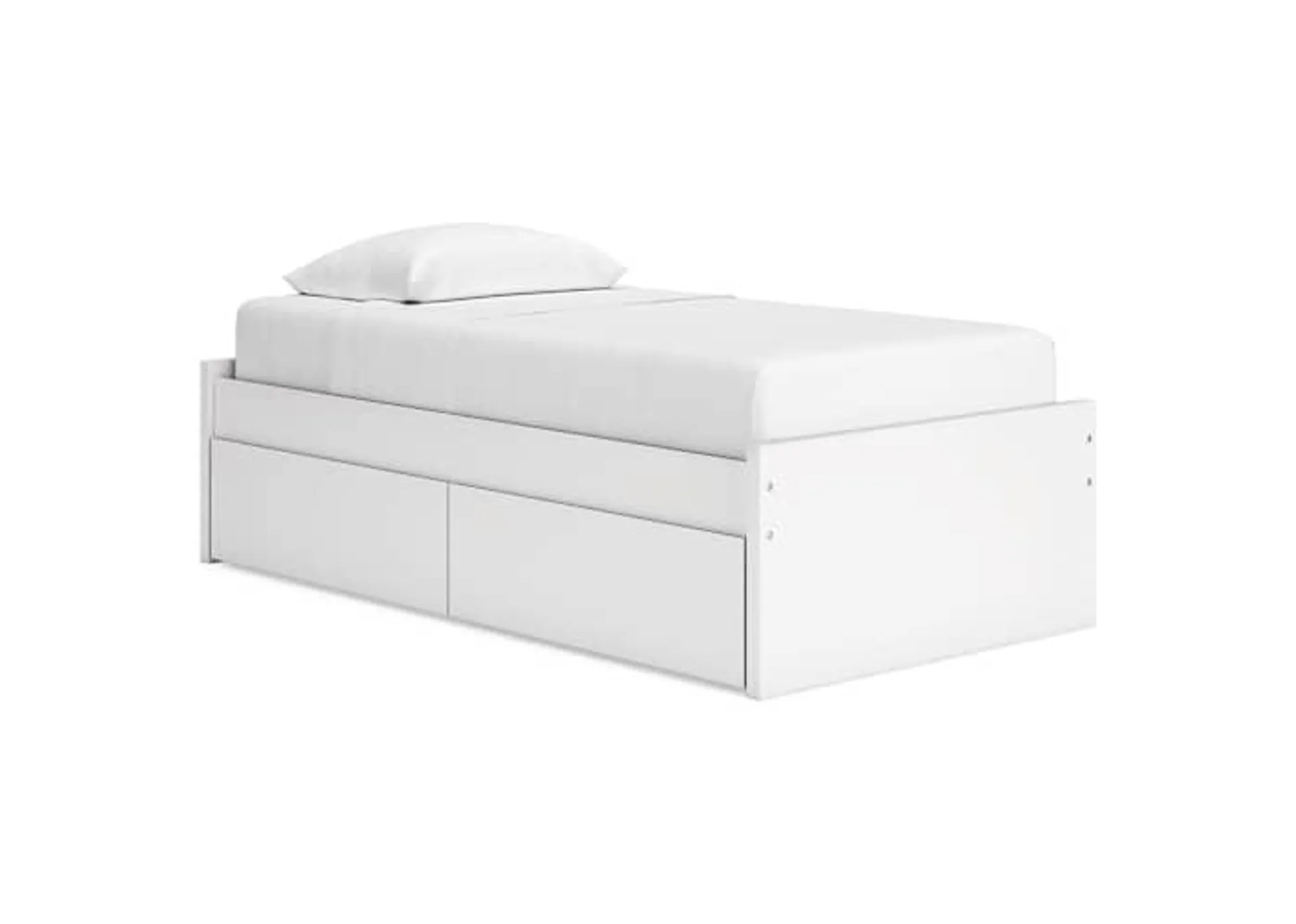 Onita Twin Storage Bed - White