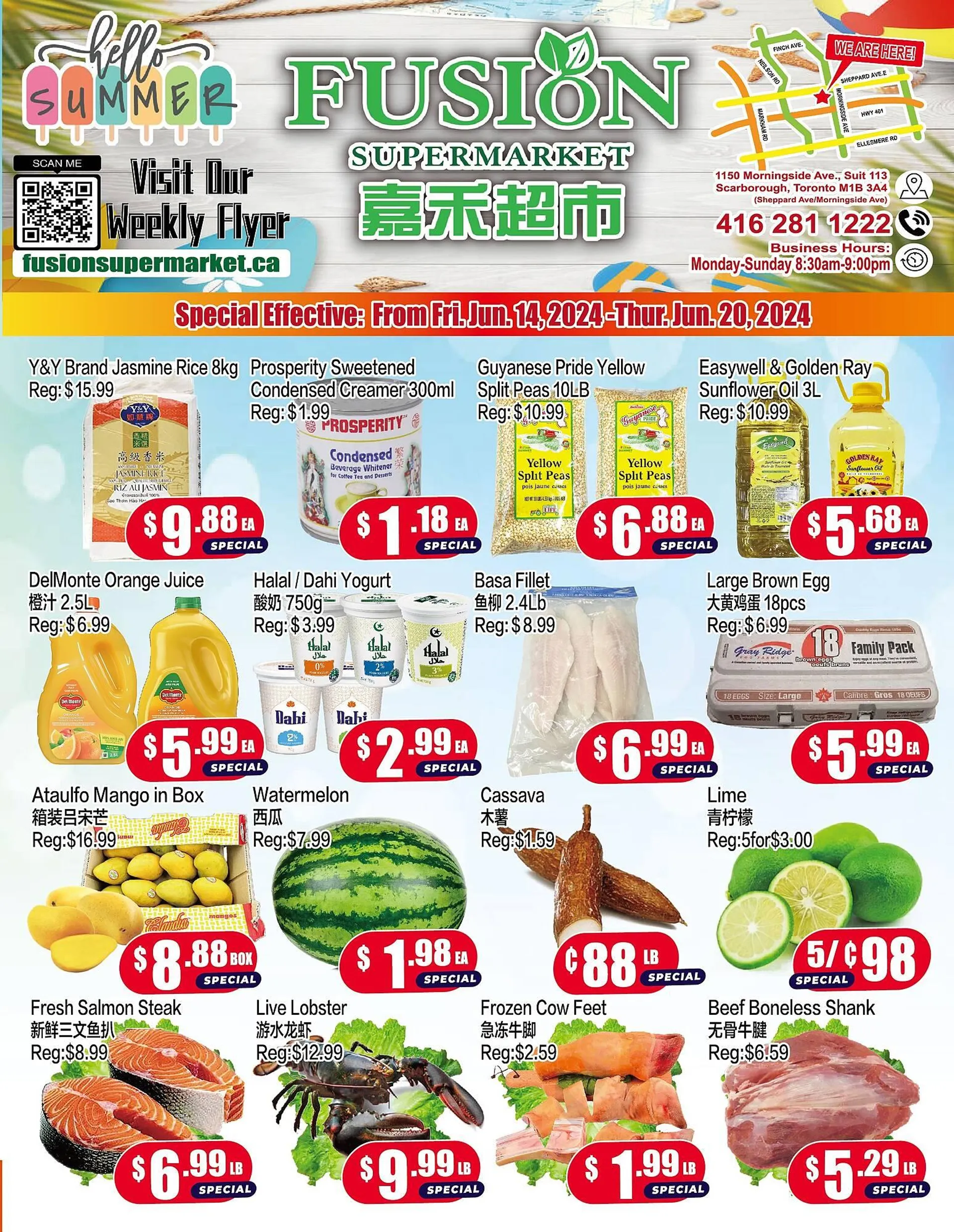 Fusion Supermarket flyer - 1