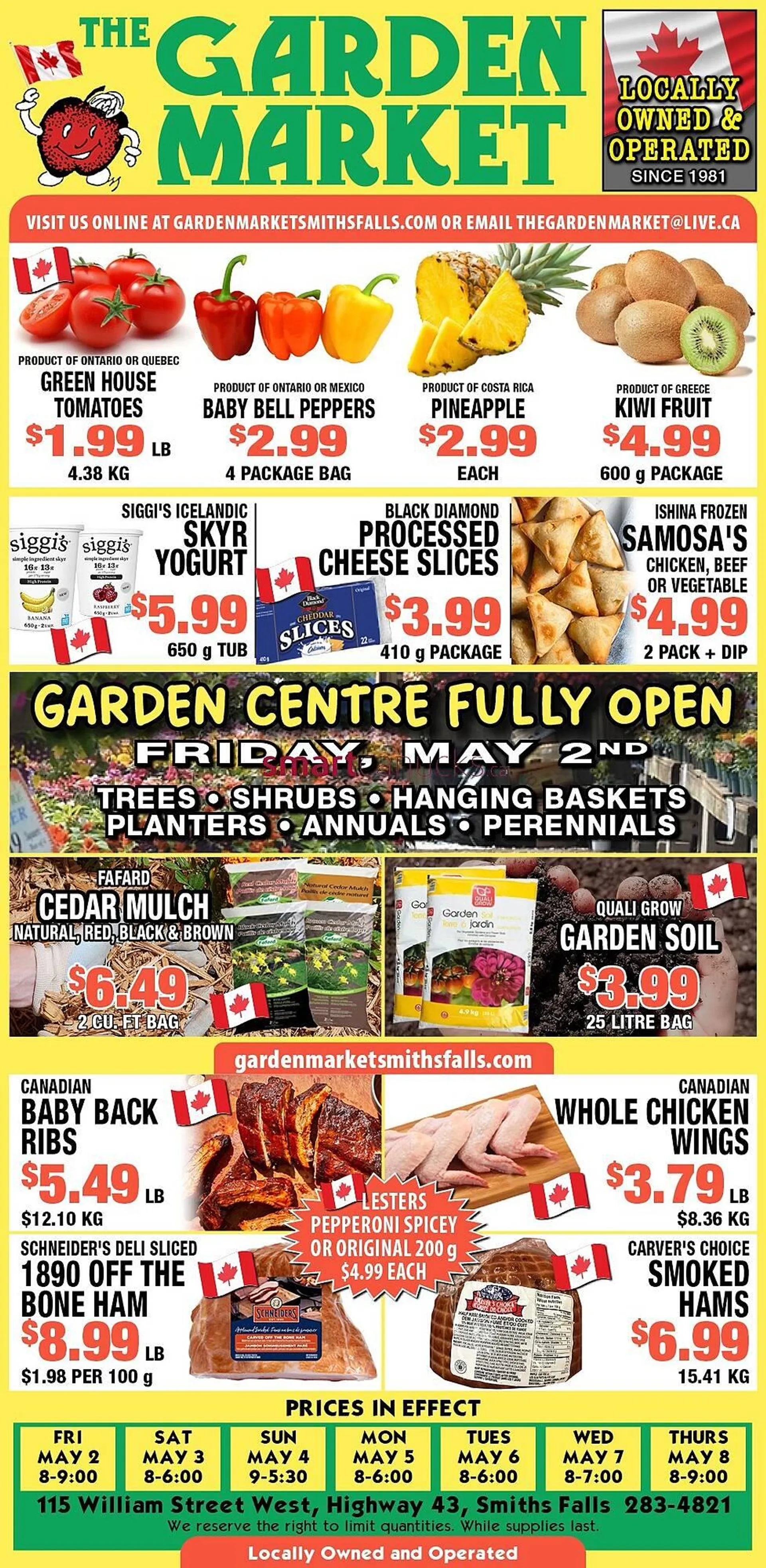 The Garden Market flyer - 1