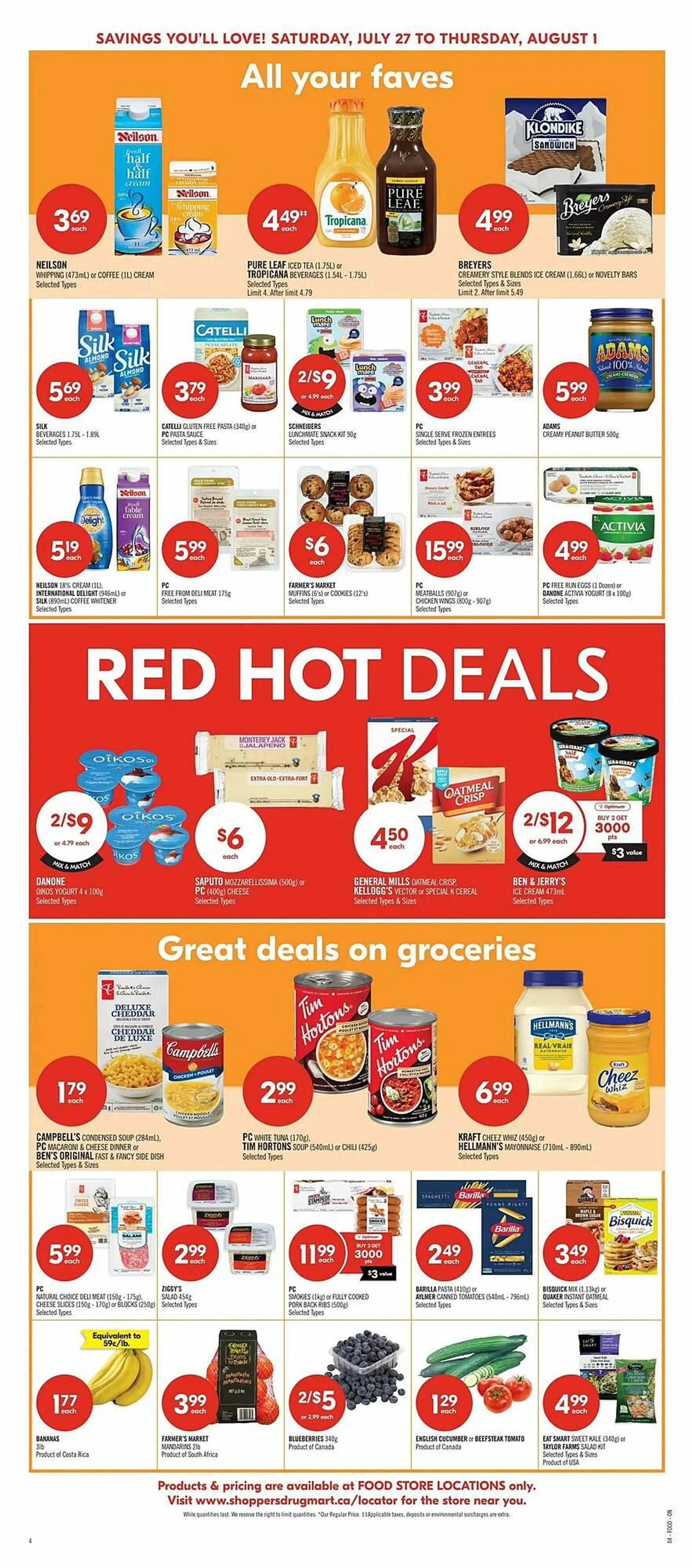 Shoppers Drug Mart flyer from July 27 to August 2 2024 - flyer page 7