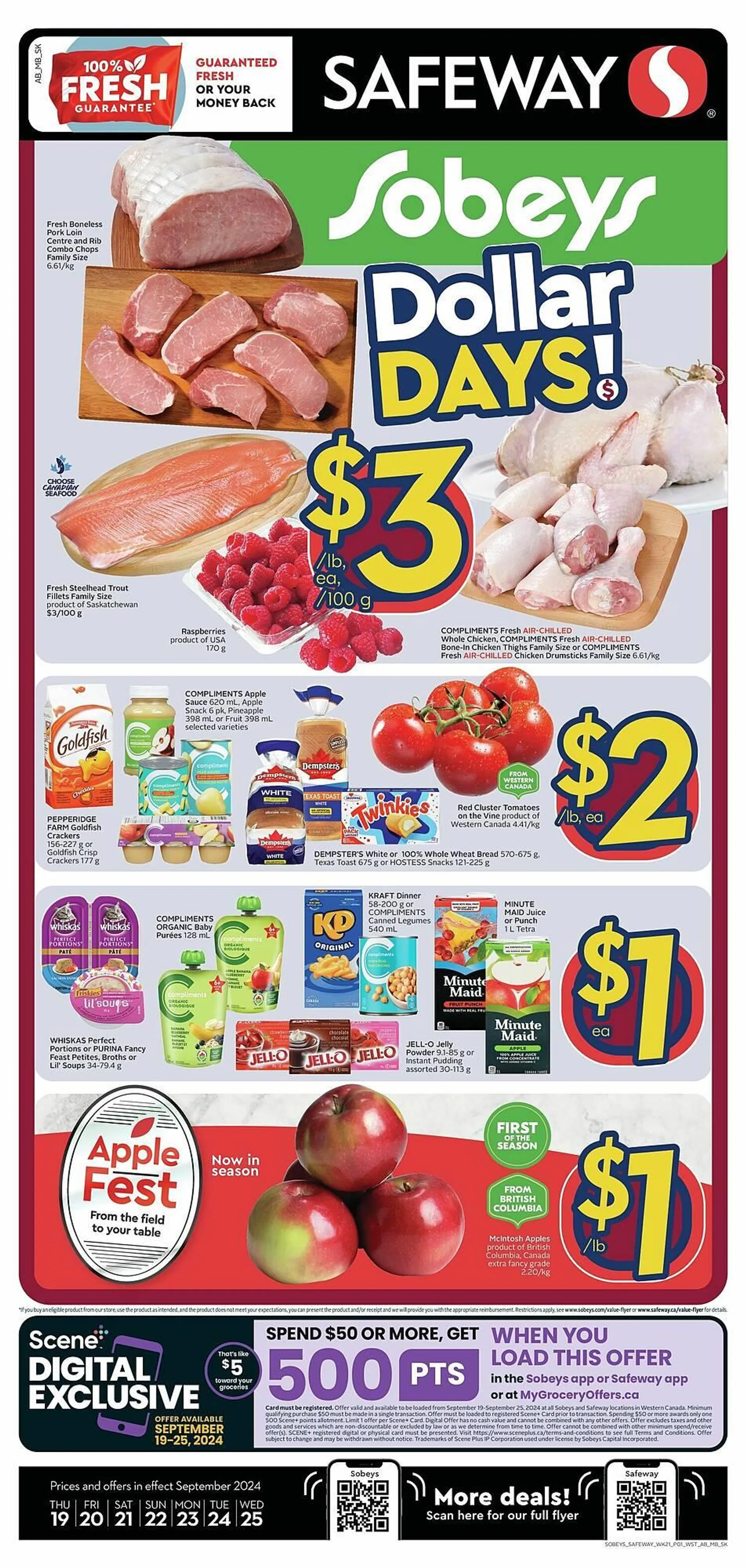 Safeway flyer - 1