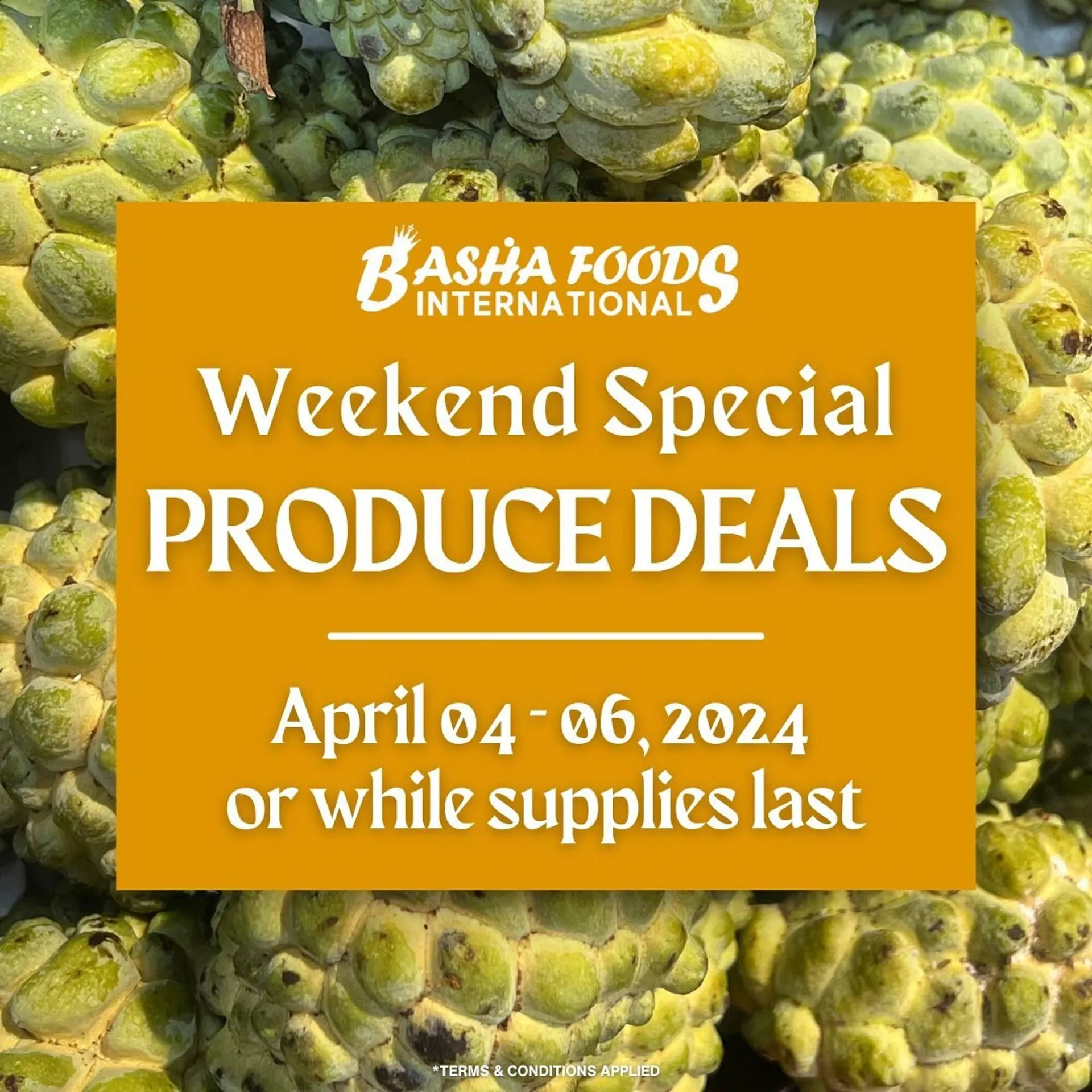 Basha Foods flyer - 1