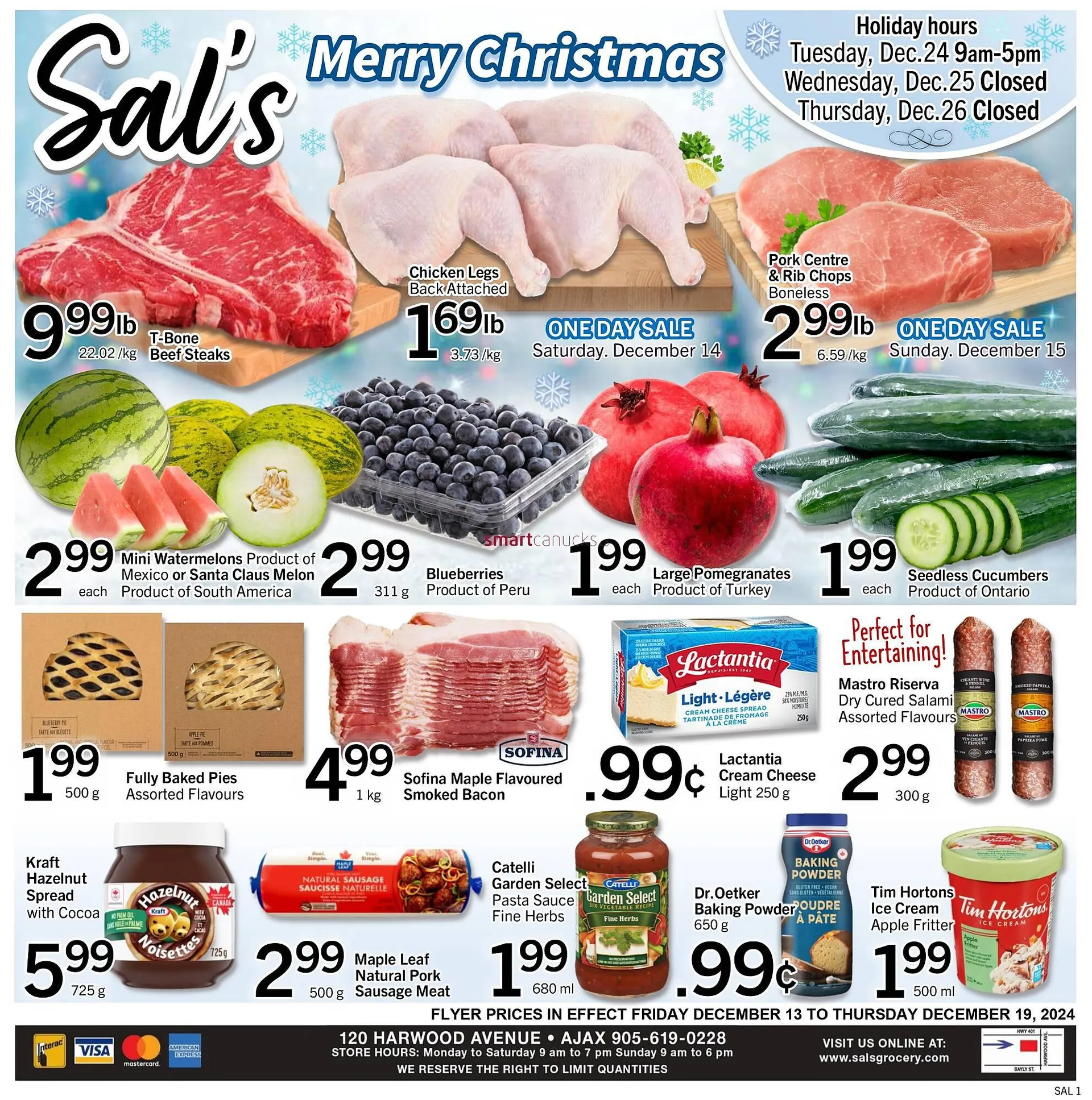 Sals Grocery flyer - 1