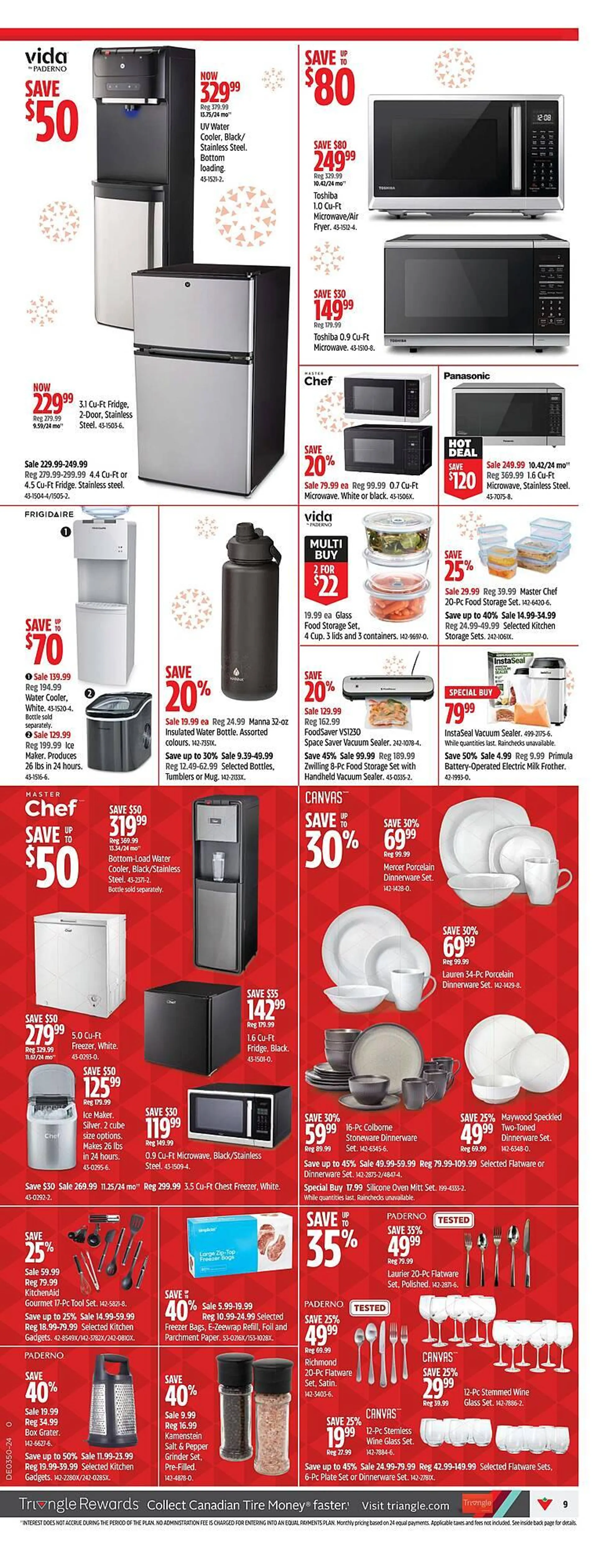 Canadian Tire flyer from December 5 to December 18 2024 - flyer page 9