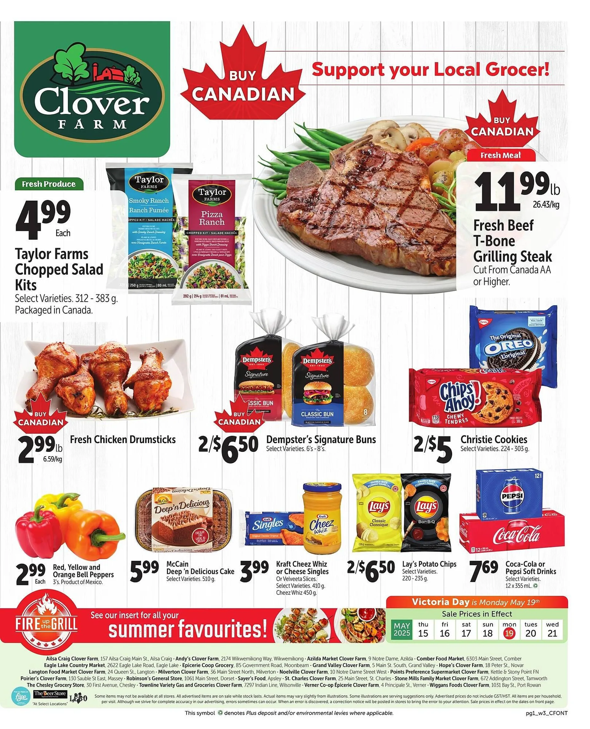 Clover Farm flyer - 1