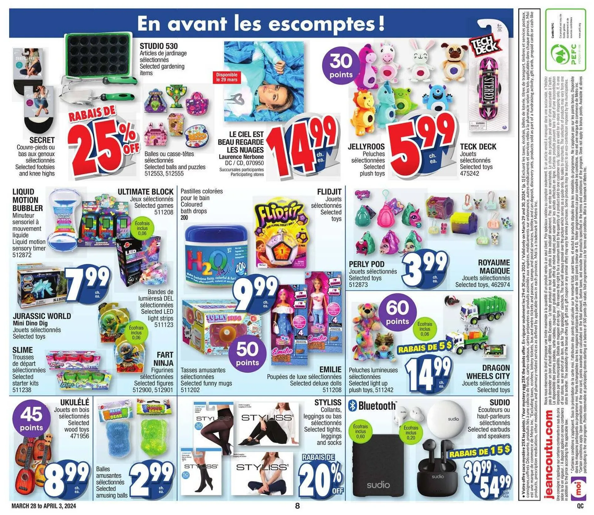 Jean Coutu flyer from March 28 to April 4 2024 - flyer page 8