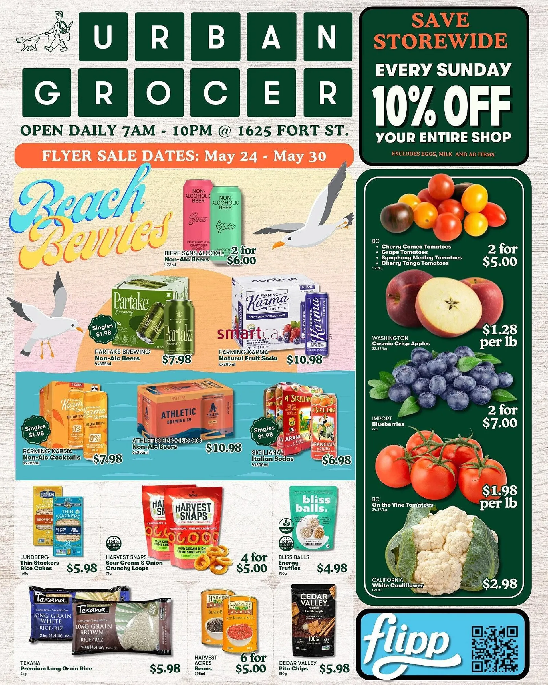 Urban Grocer flyer - 1