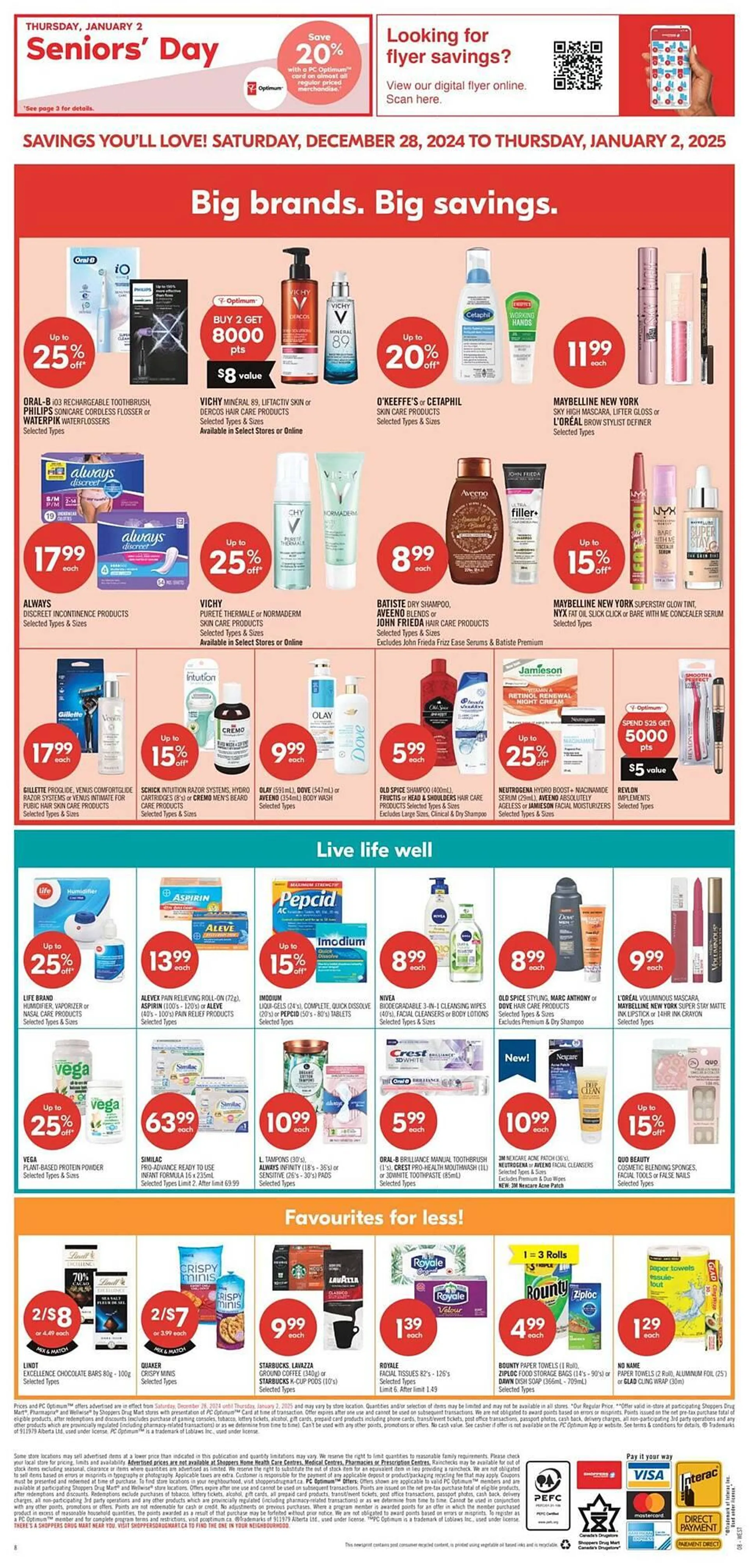 Shoppers Drug Mart flyer from December 28 to January 6 2025 - flyer page 19